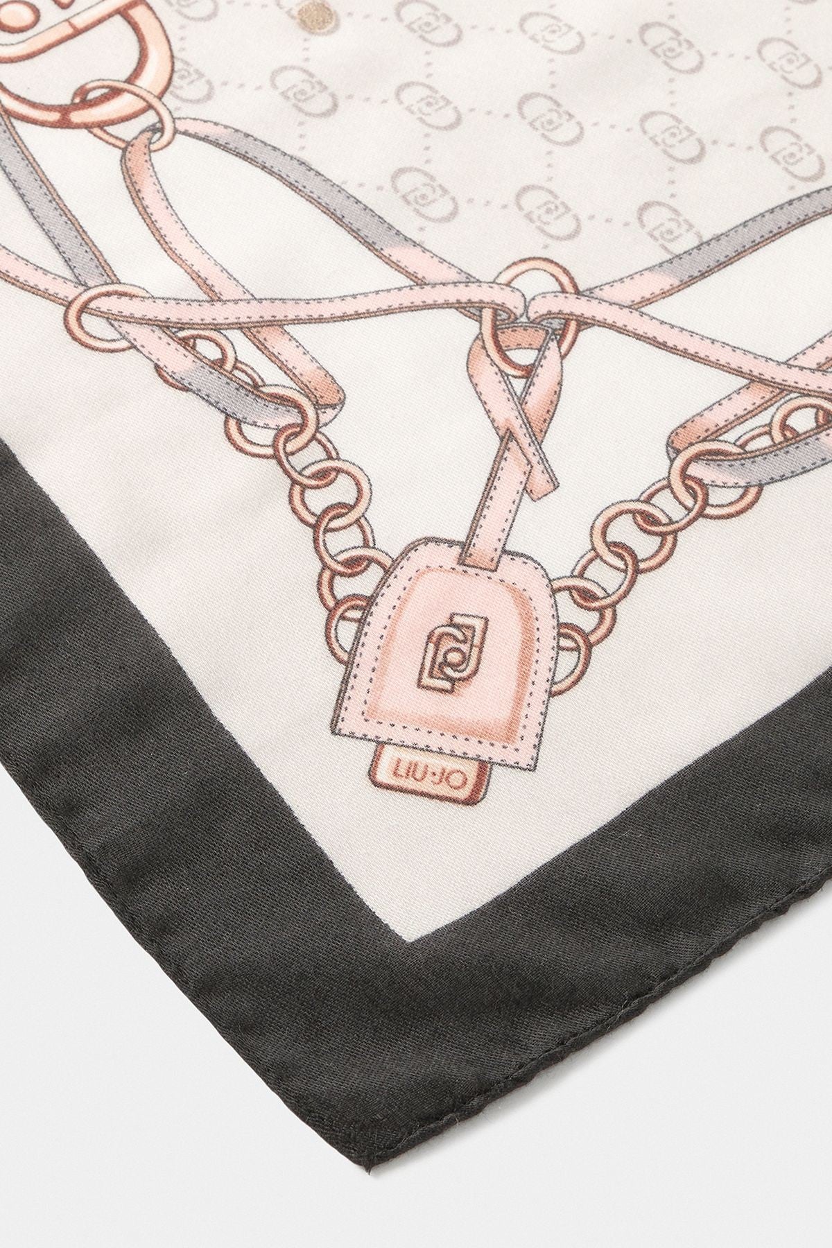 Liu Jo Logolu Ve Grafik Desenli Fular