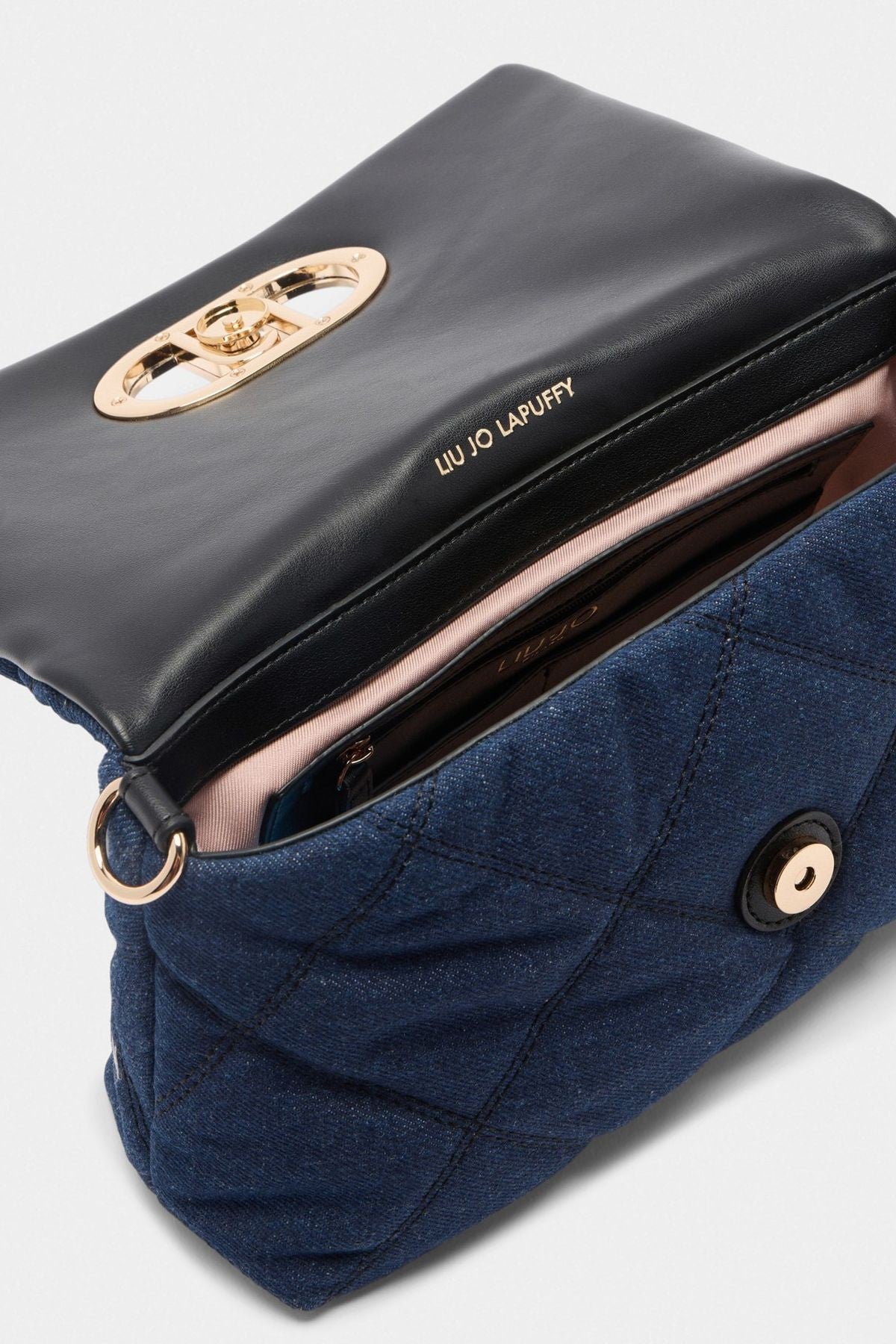 Liu Jo Denim Kapitone Çanta