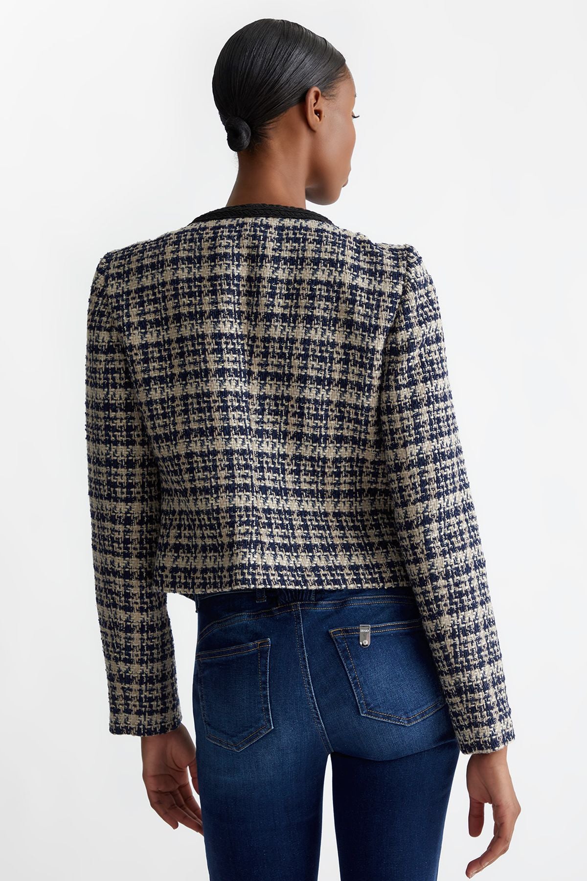 Liu Jo Kareli Buklet Ceket