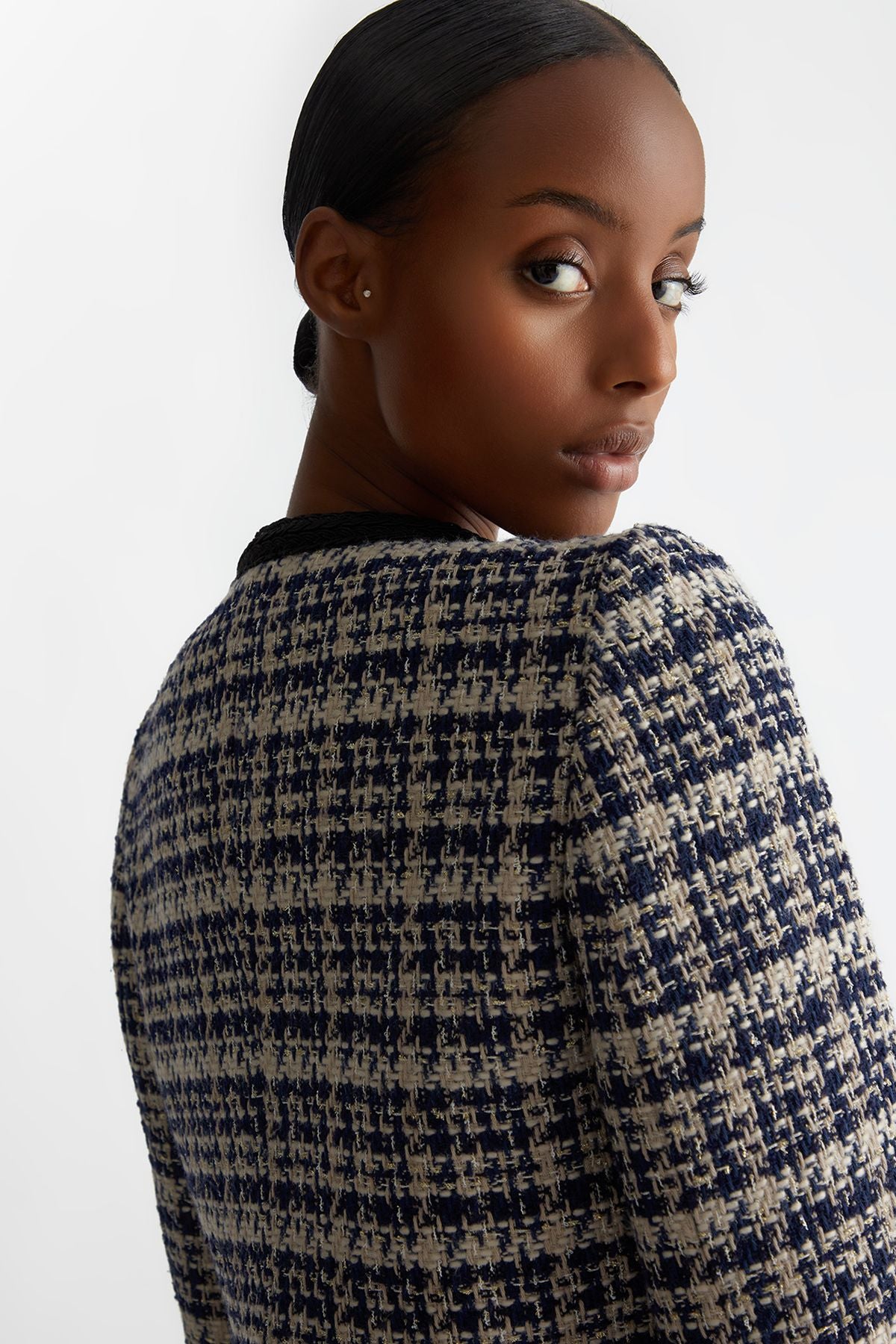 Liu Jo Kareli Buklet Ceket