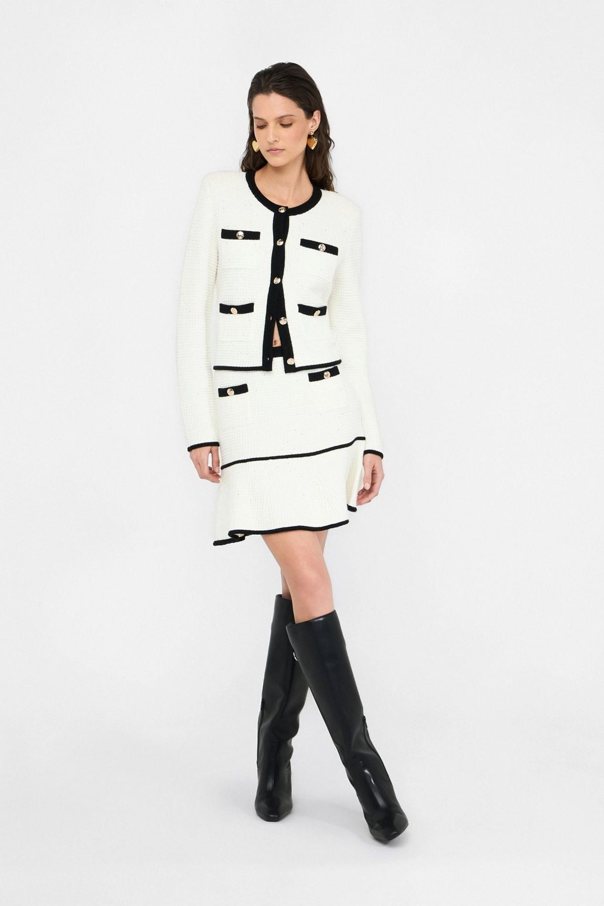 Liu Jo Lurex Triko Ceket