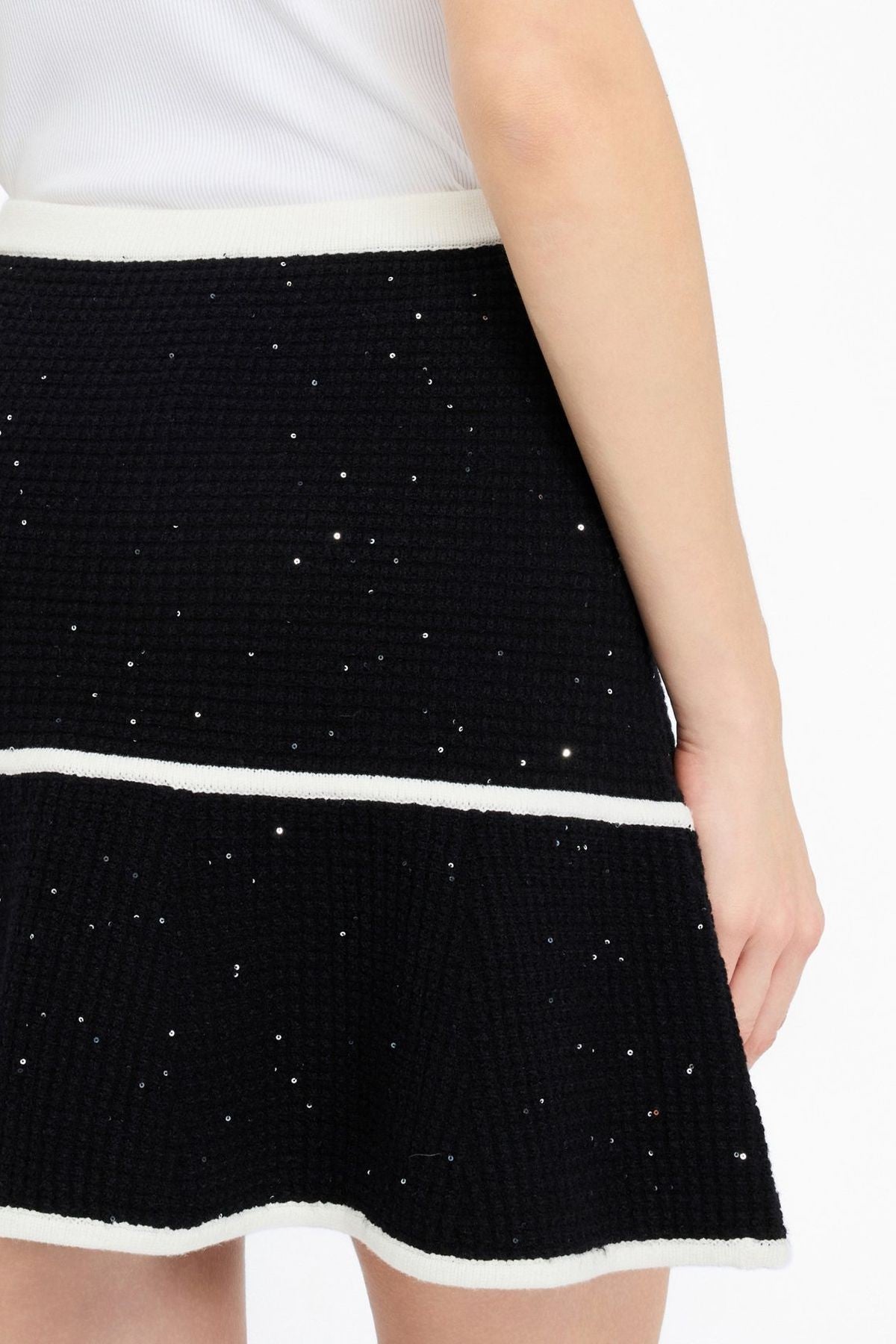 Liu Jo Lurex Triko Mini Etek