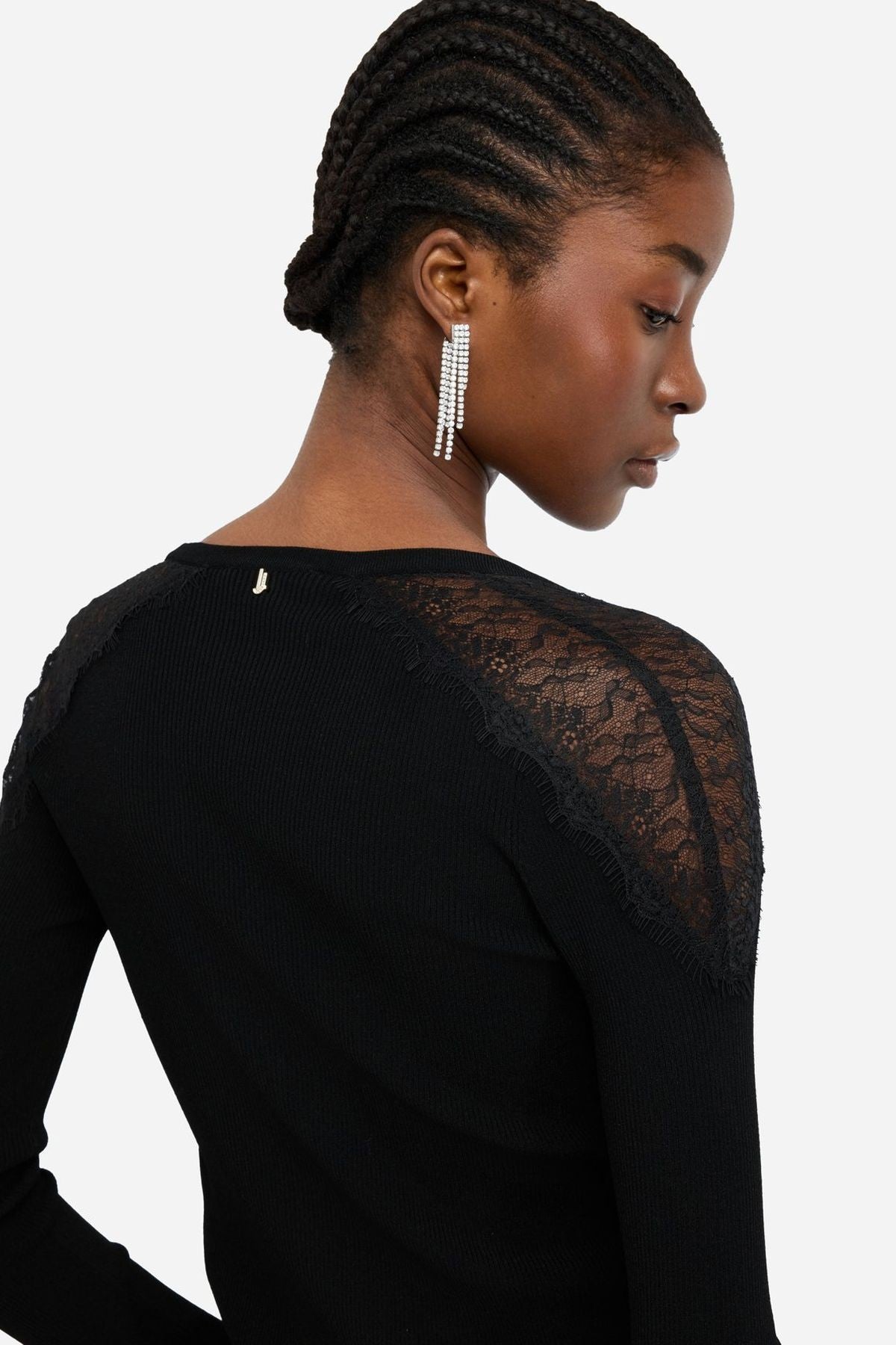 Liu Jo Uzun Kollu Dantelli Hırka