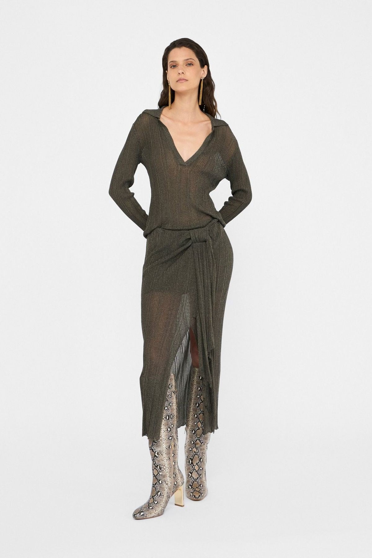 Liu Jo Lurex Kalem Etek