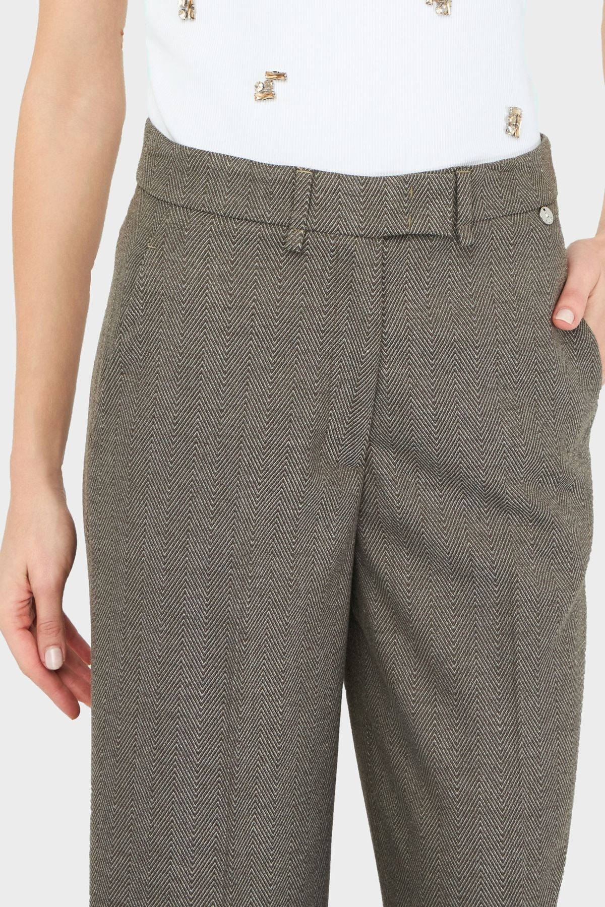 Liu Jo Bol Paça Şık Pantolon