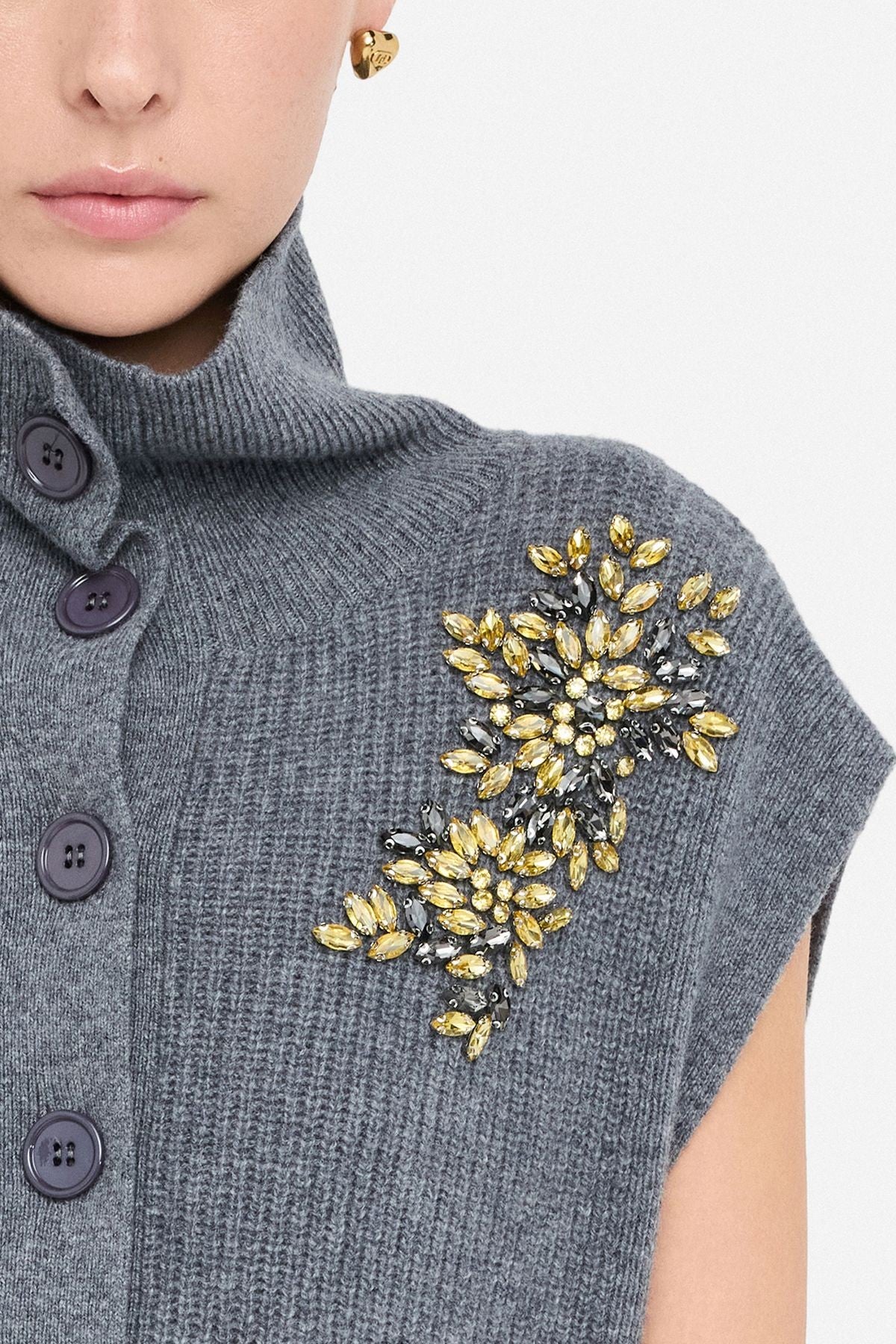 Liu Jo Taşlı Süveter