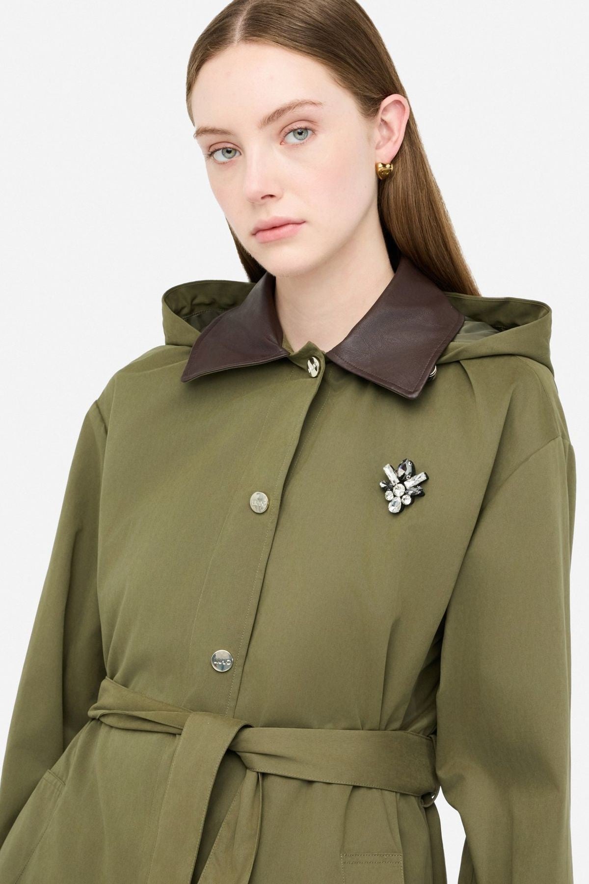 Liu Jo Yeşil Uzun Parka