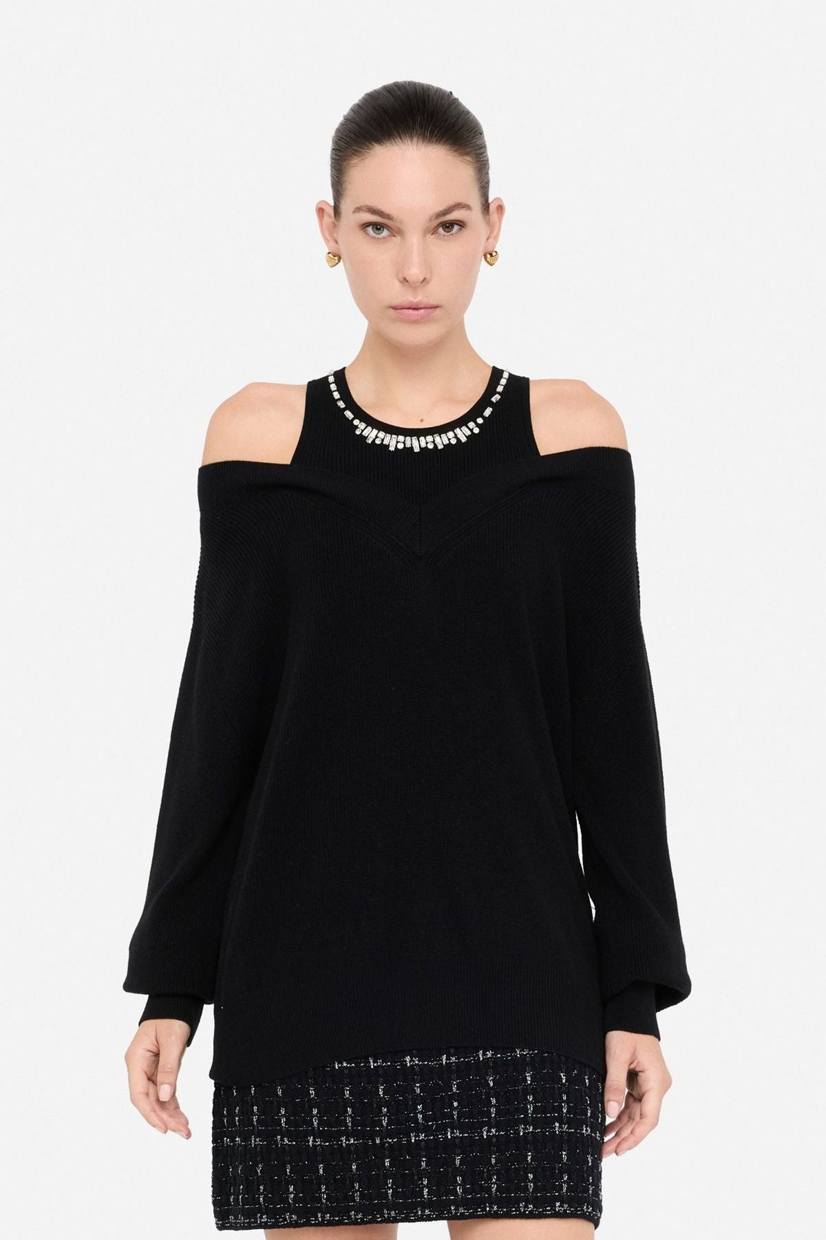 Liu Jo Taş İşlemeli Triko