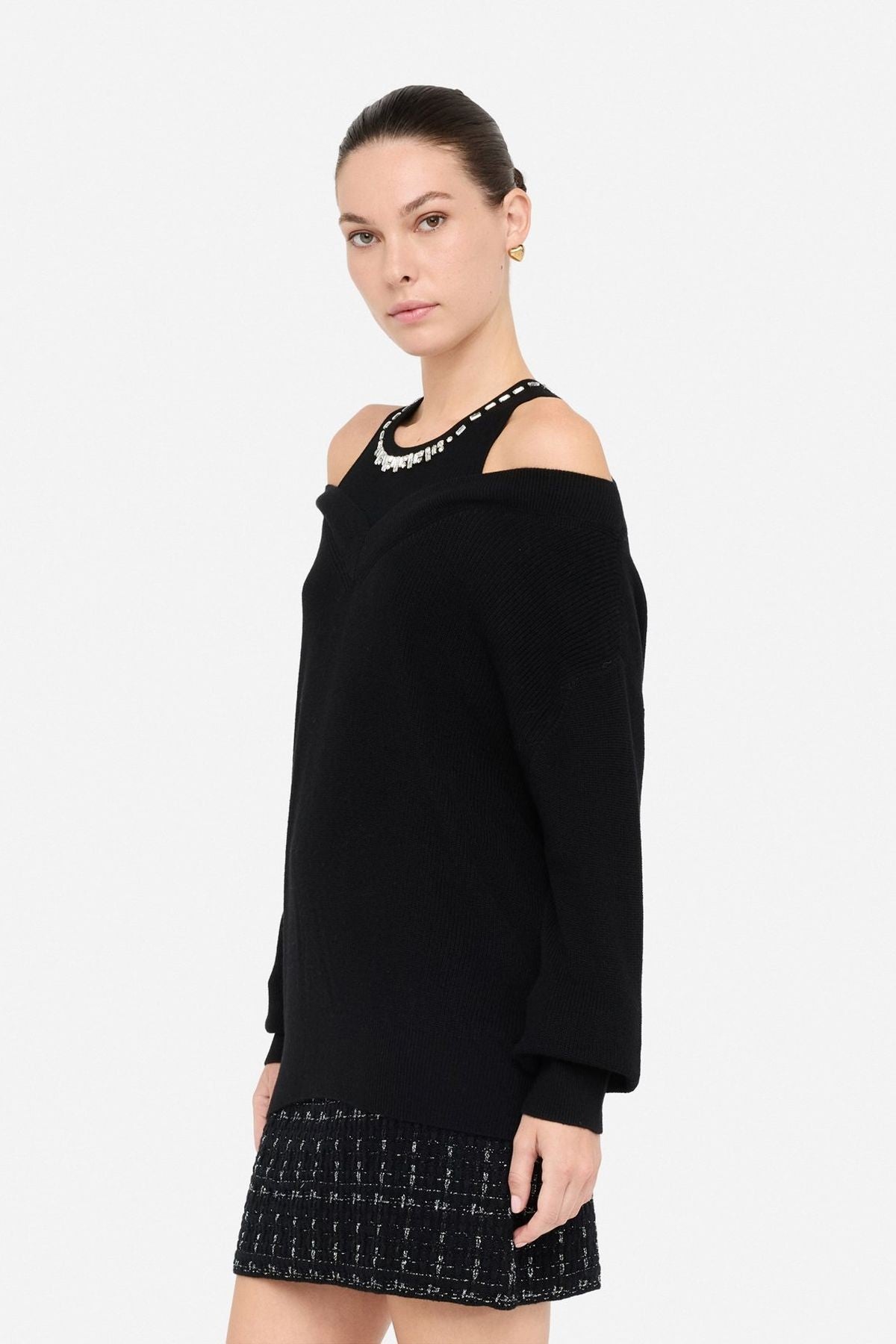 Liu Jo Taş İşlemeli Triko