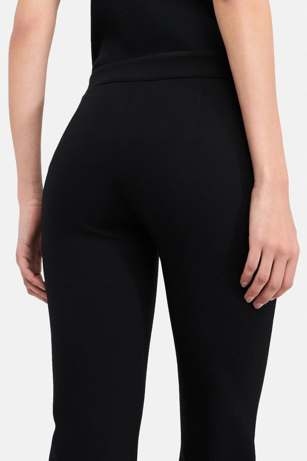 Liu Jo Logo Kemerli Flare Paça Pantolon