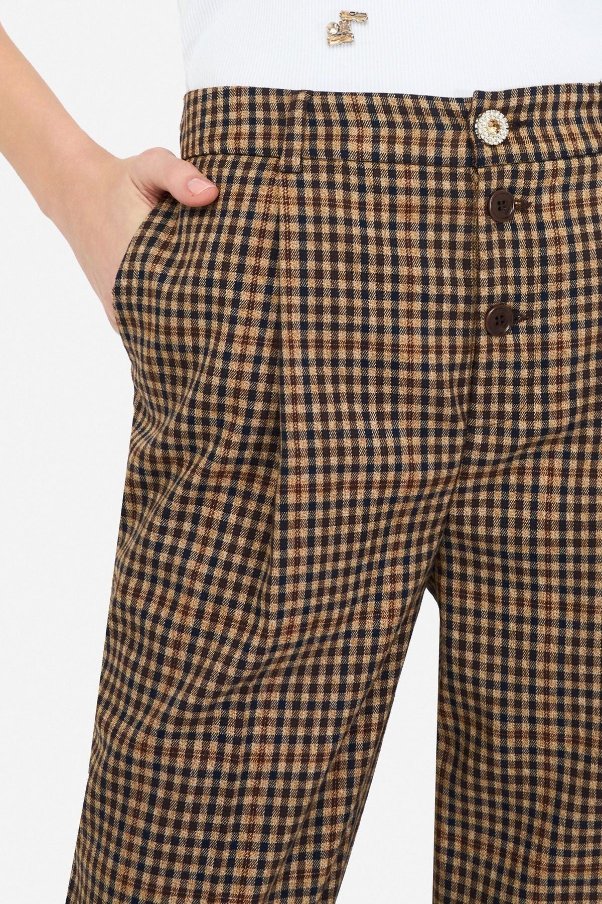 Liu Jo Kareli Kumaş Panton