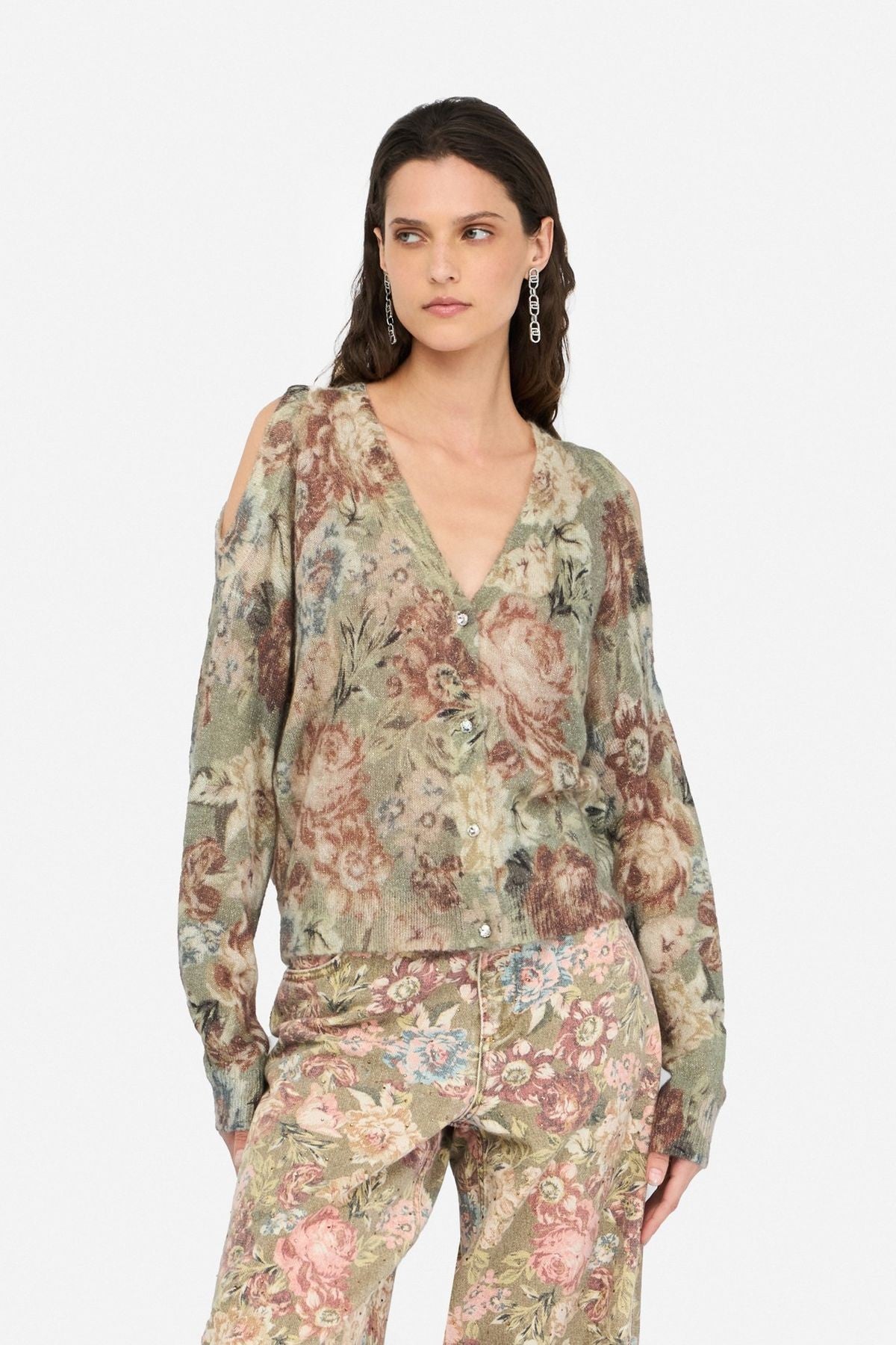 Liu Jo Çiçek Baskılı Triko