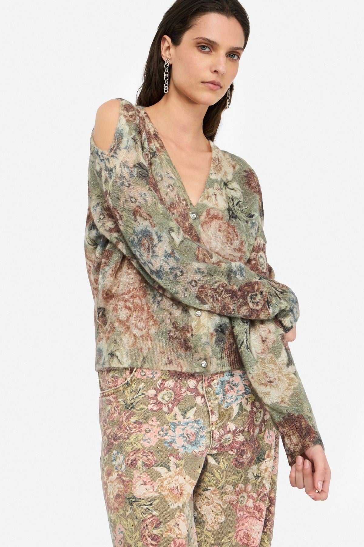 Liu Jo Çiçek Baskılı Triko