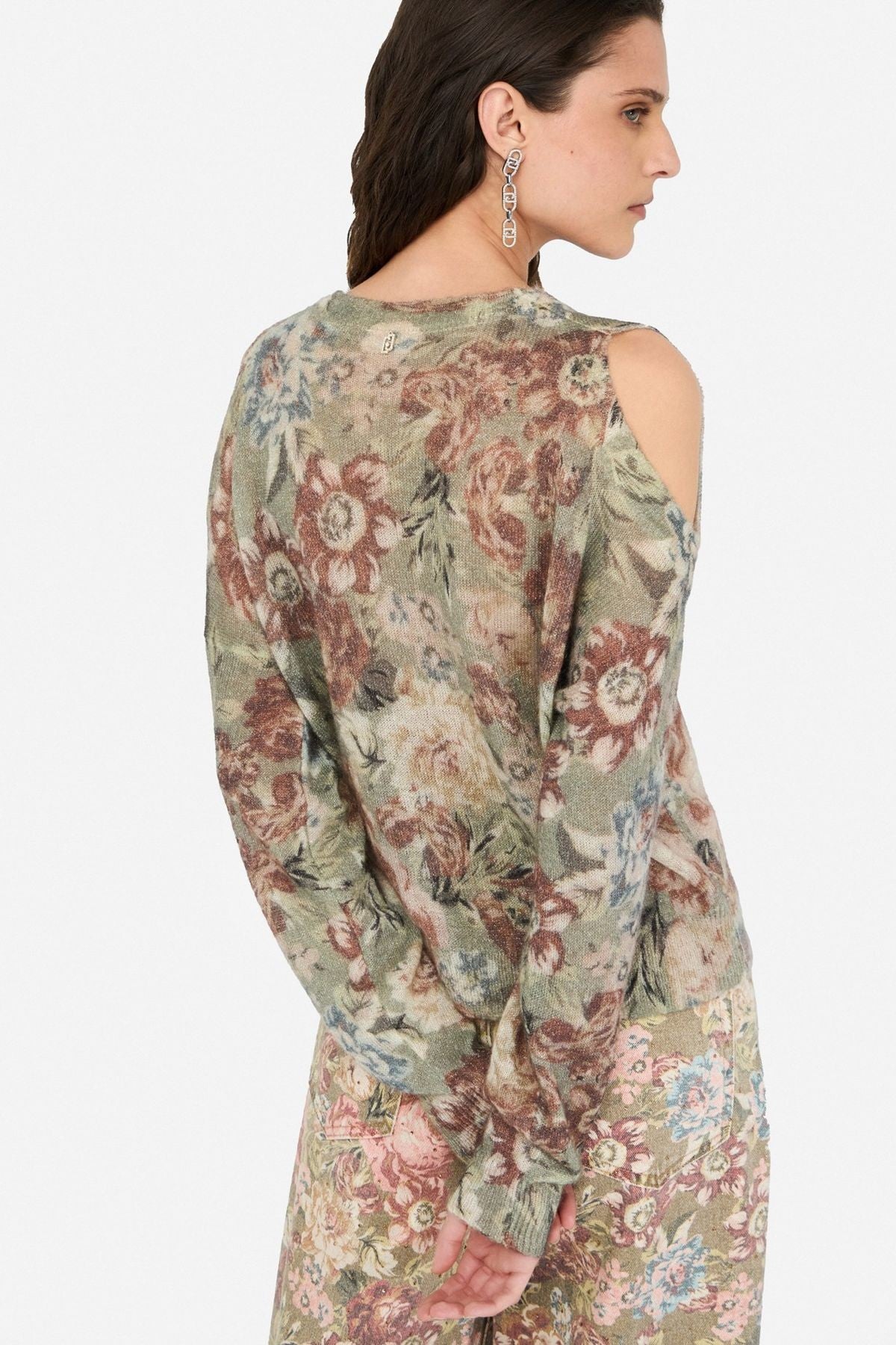 Liu Jo Çiçek Baskılı Triko