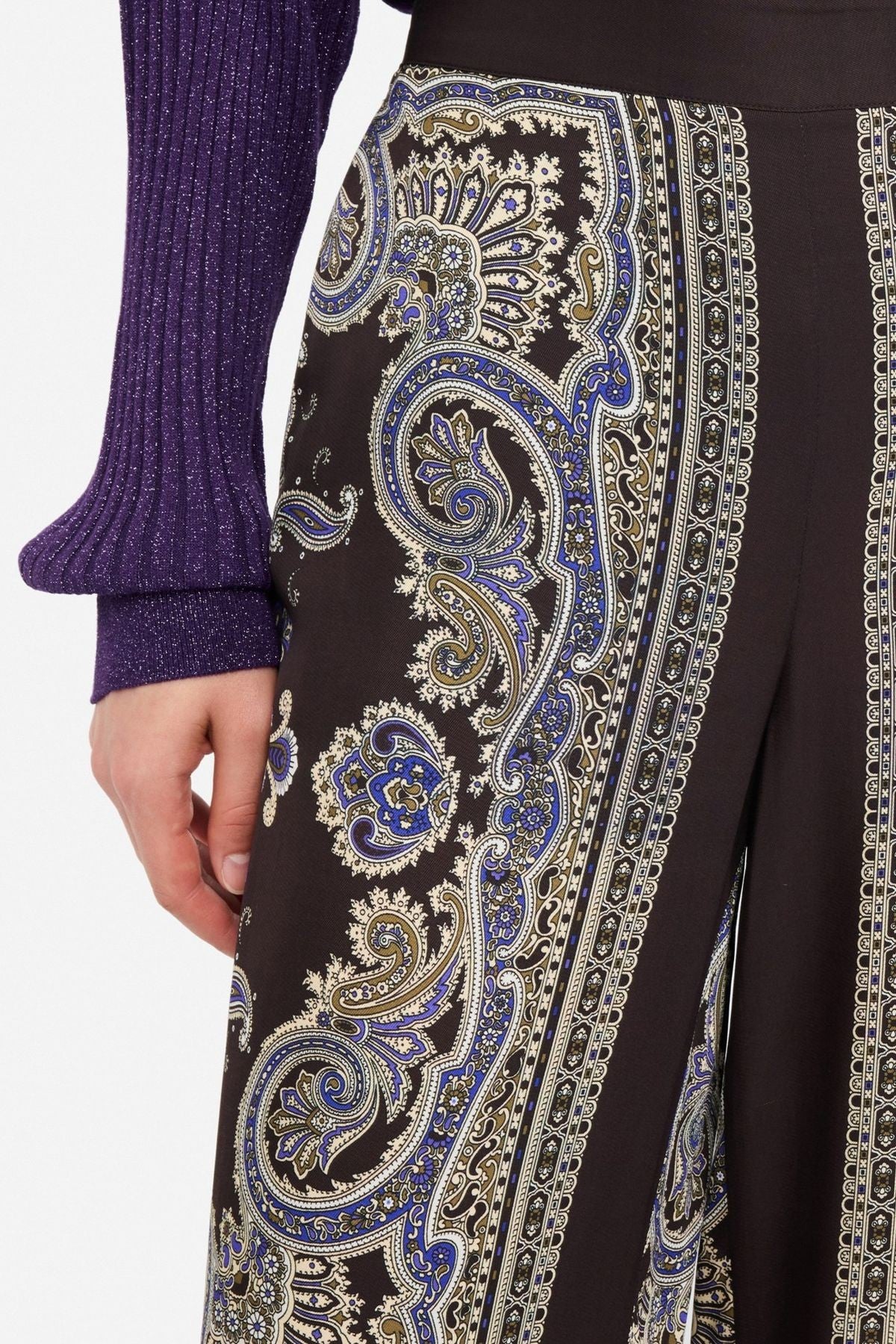 Liu Jo Desenli Saten Pantolon