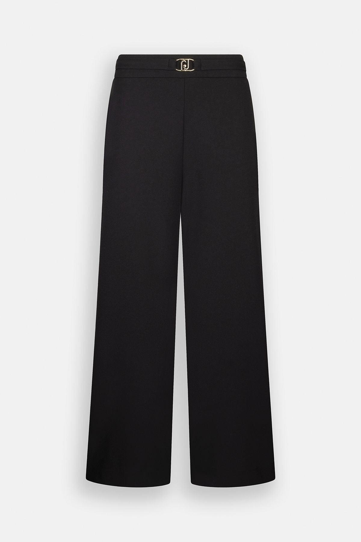 Liu Jo Logo Kemerli Düz Kesim Pantolon