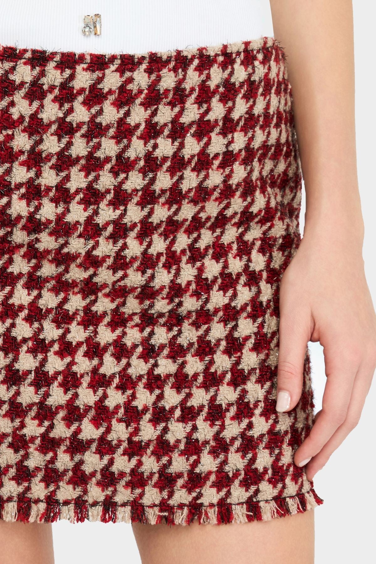 Liu Jo Kazayağı Desenli Mini Etek