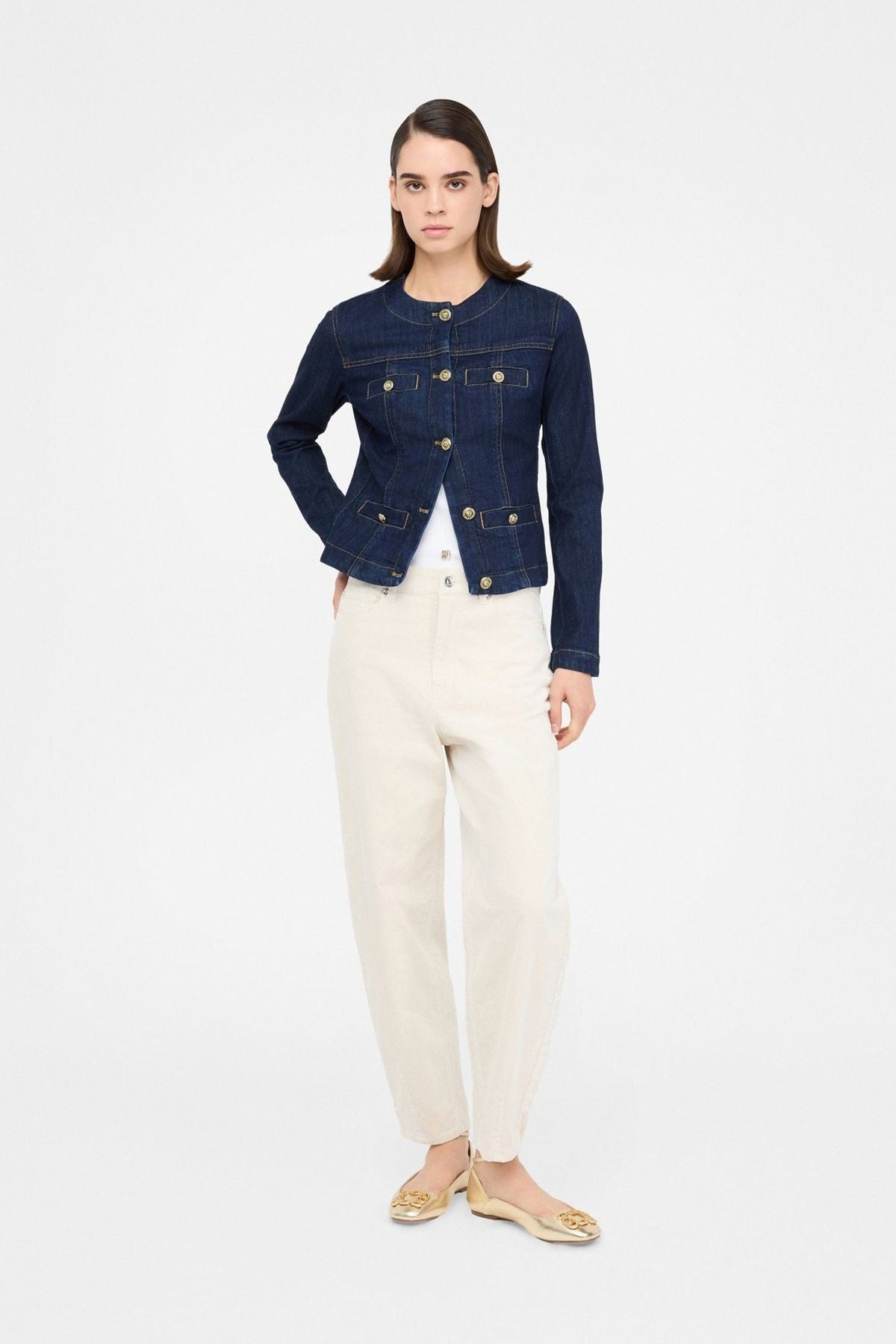 Liu Jo Kadife Balon Kesim Pantolon