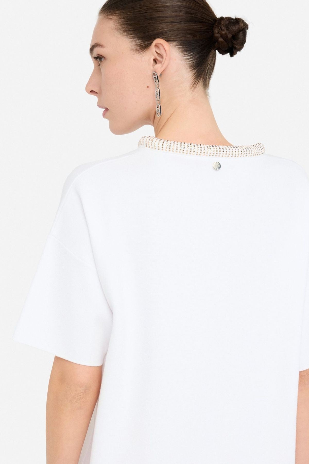 Liu Jo Bisiklet Yaka Triko Elbise