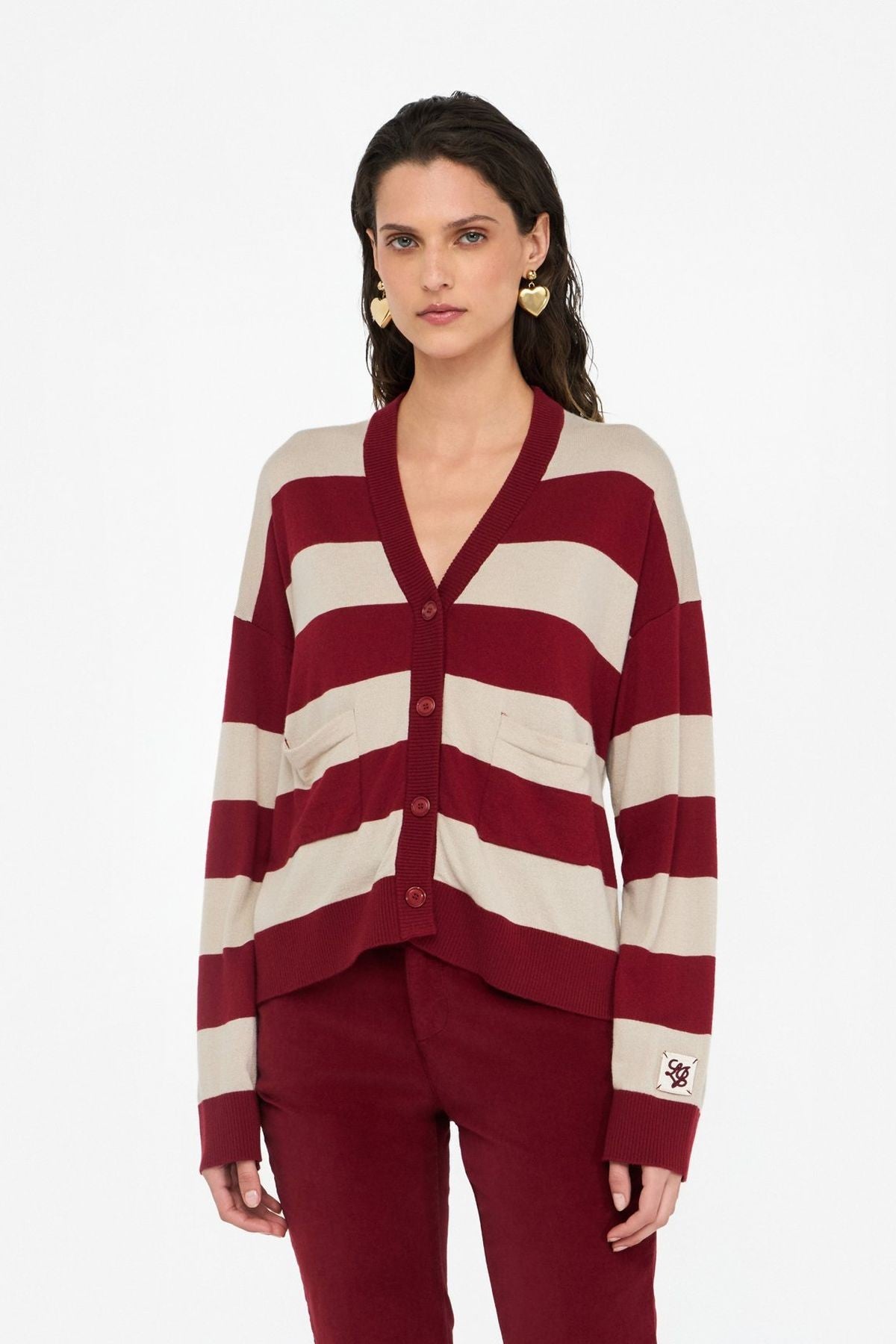 Liu Jo Çizgili Hırka