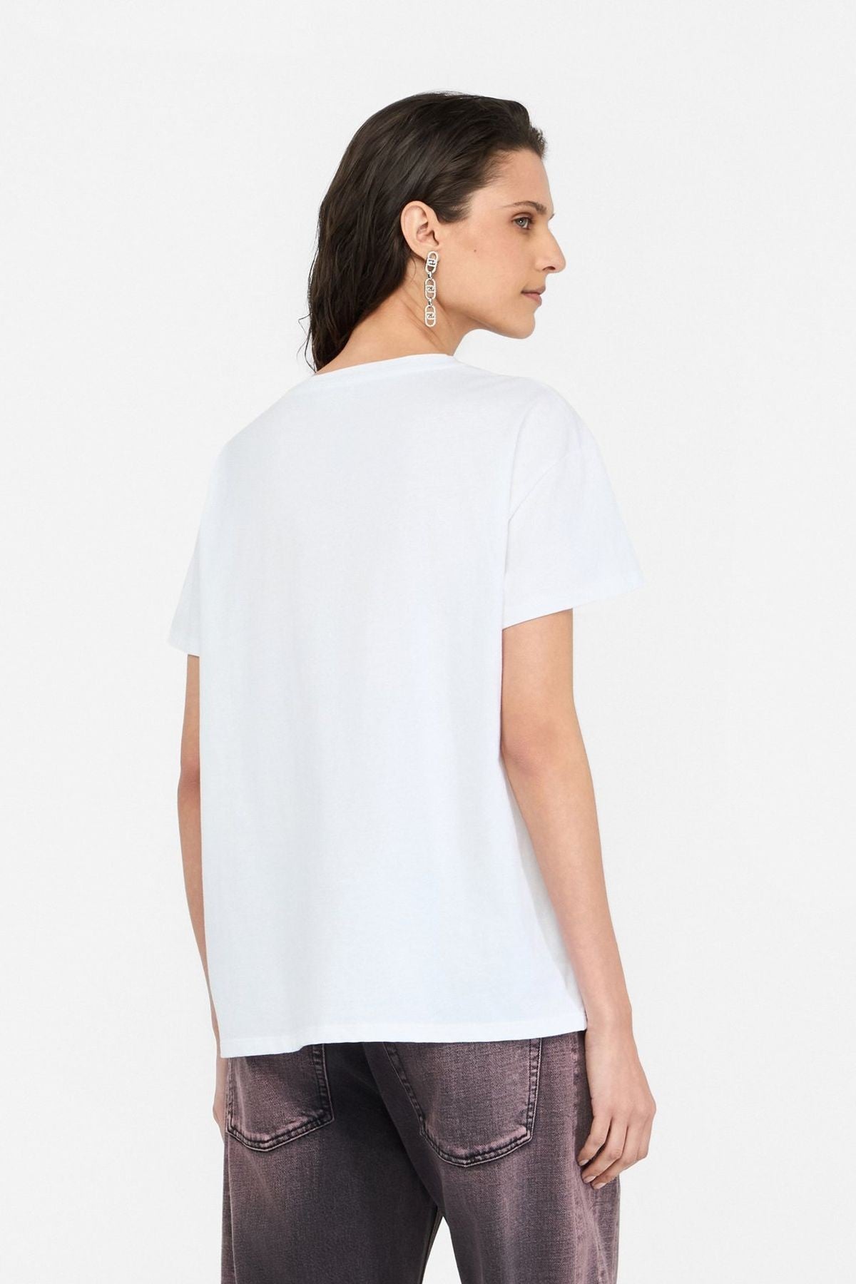 Liu Jo Köpek Desenli T-shirt