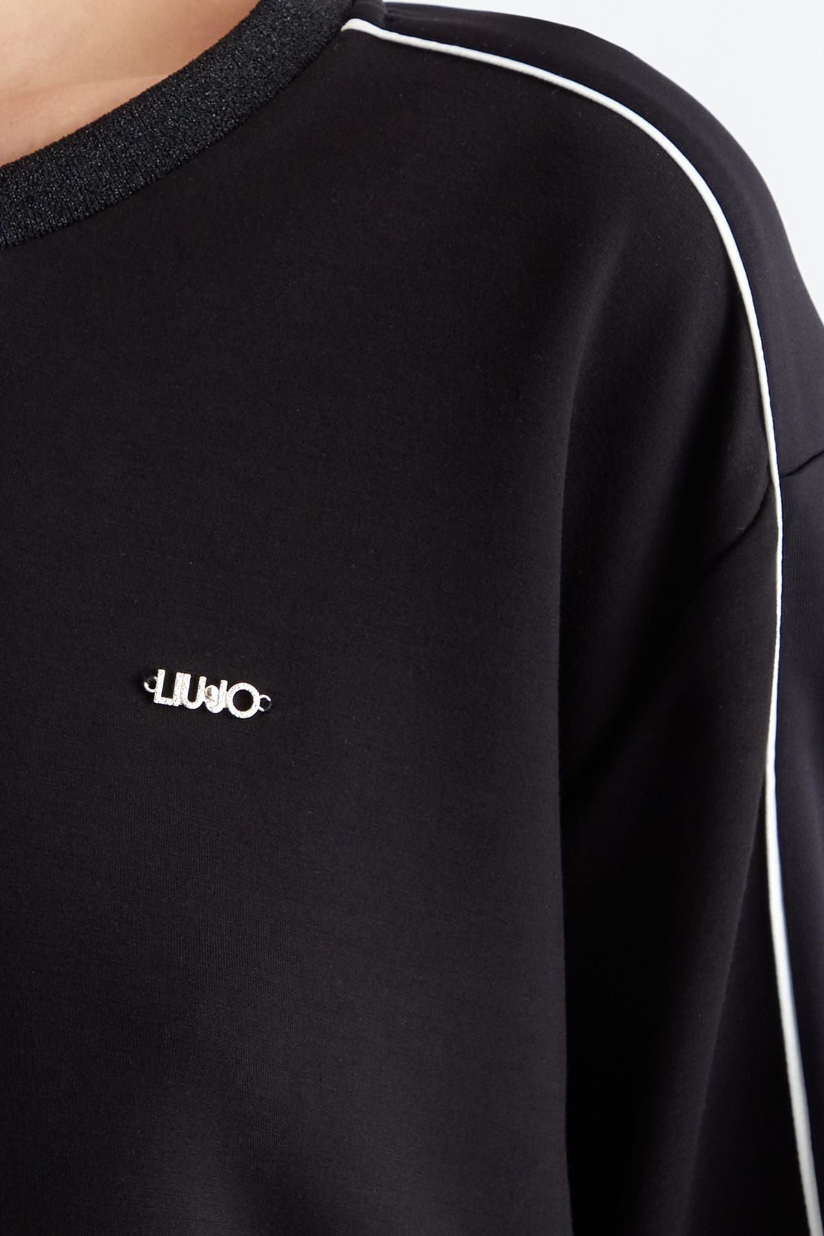 Liu Jo Bisiklet Yaka Scuba Sweatshirt