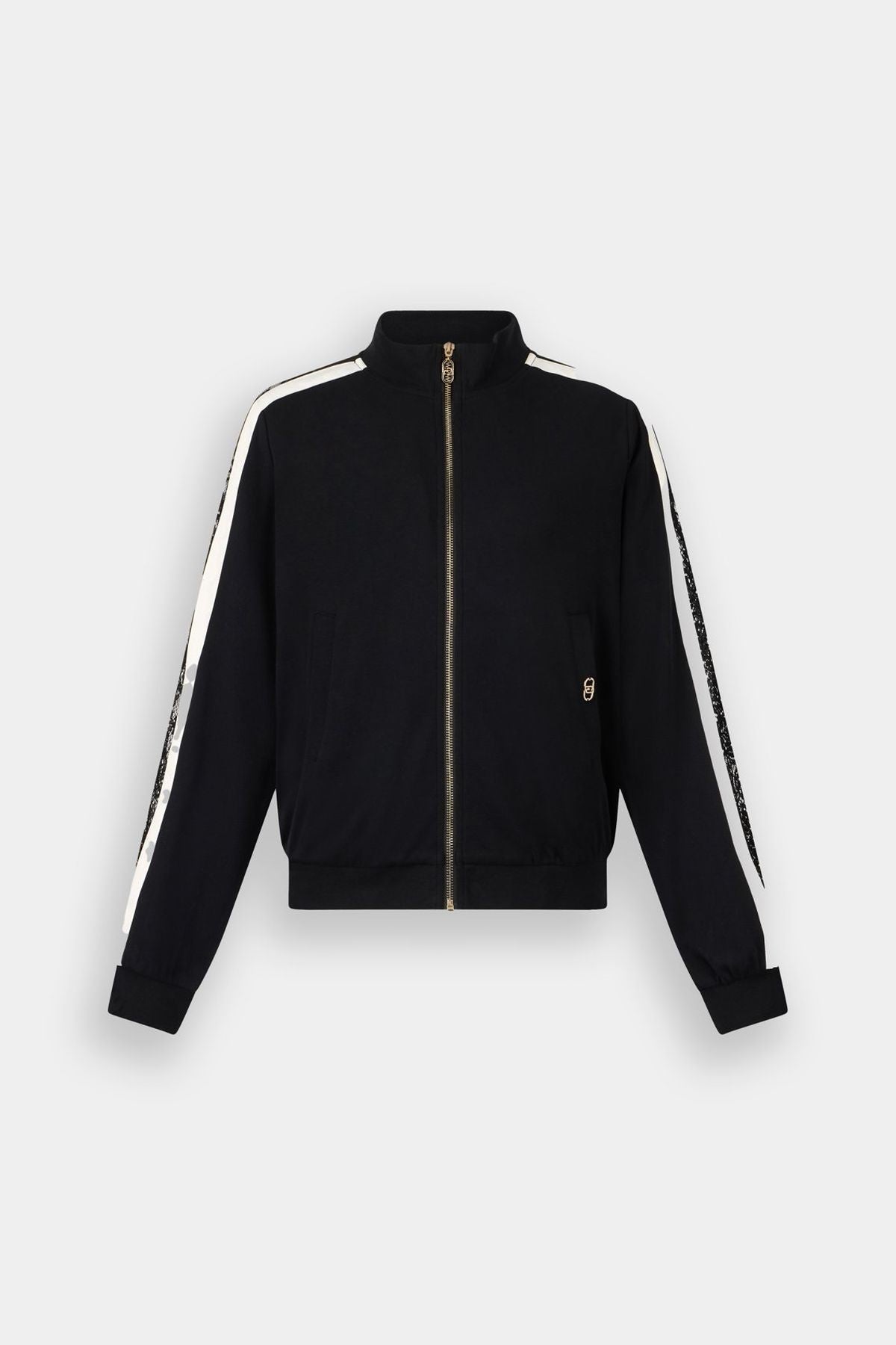 Liu Jo Dantel Detaylı Fermuarlı Sweatshirt