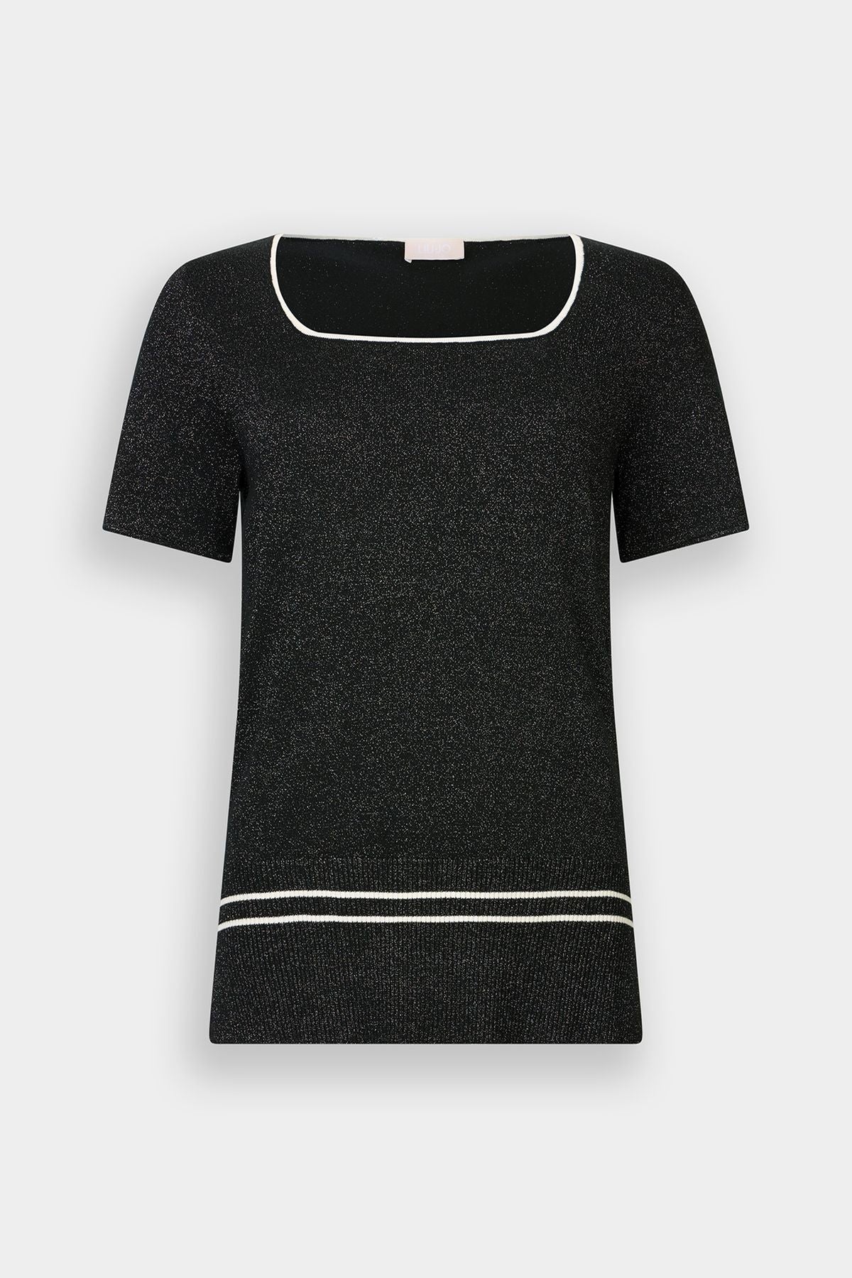 Liu Jo Lurex Kare Yaka Triko