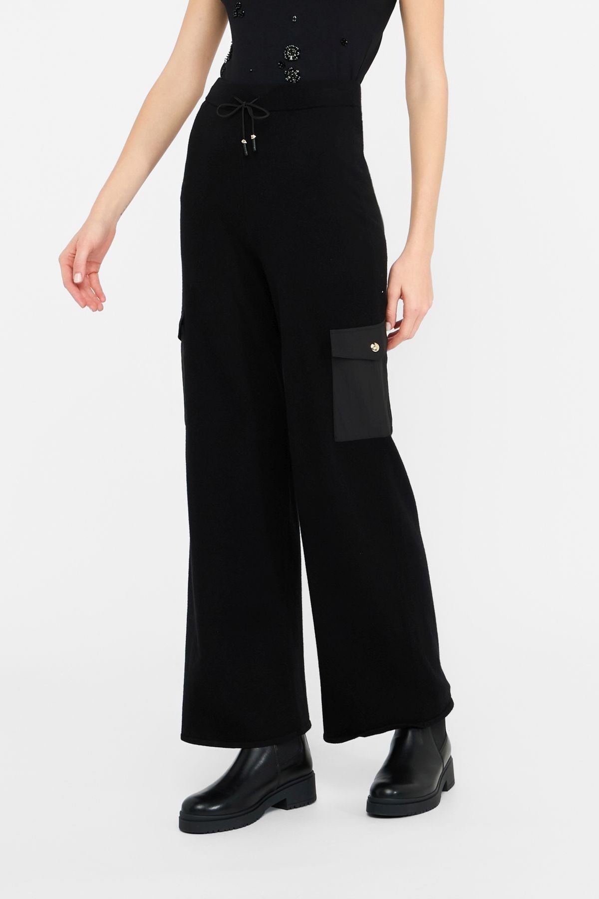 Liu Jo Kargo Cepli Triko Pantolon