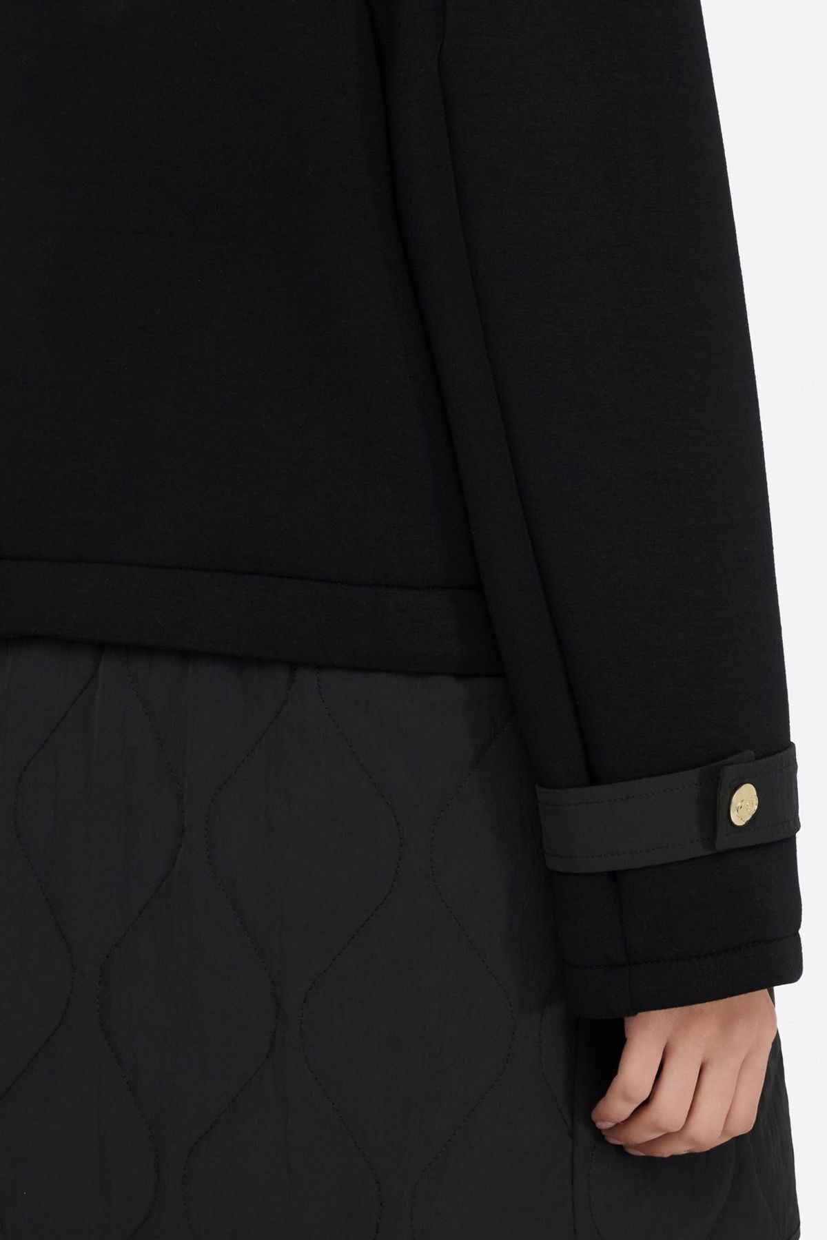 Liu Jo Scuba Kumaş, Altı Çıkabilen Kapitone Mont