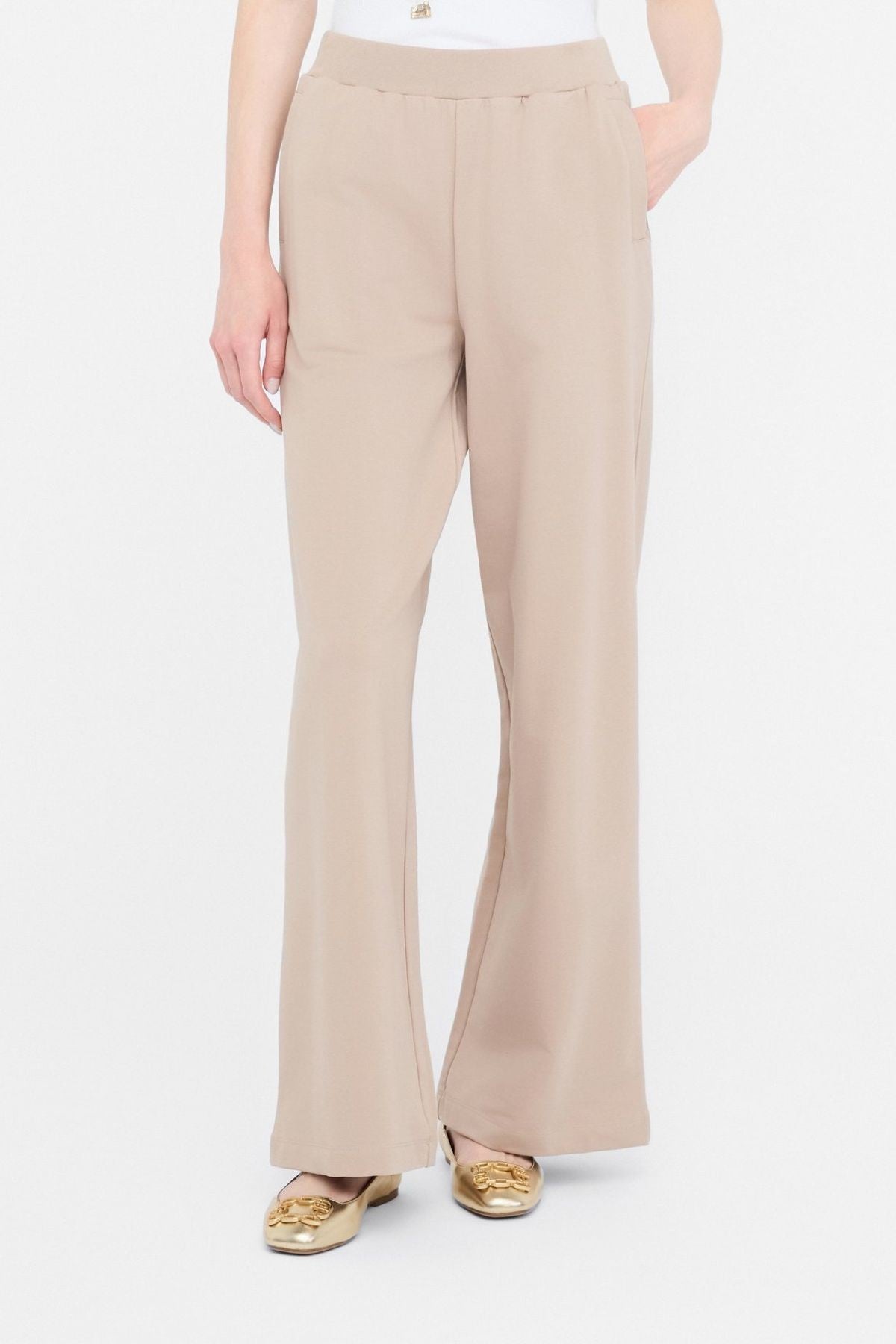 Liu Jo Pamuklu Düz Kesim Eşofman Altı