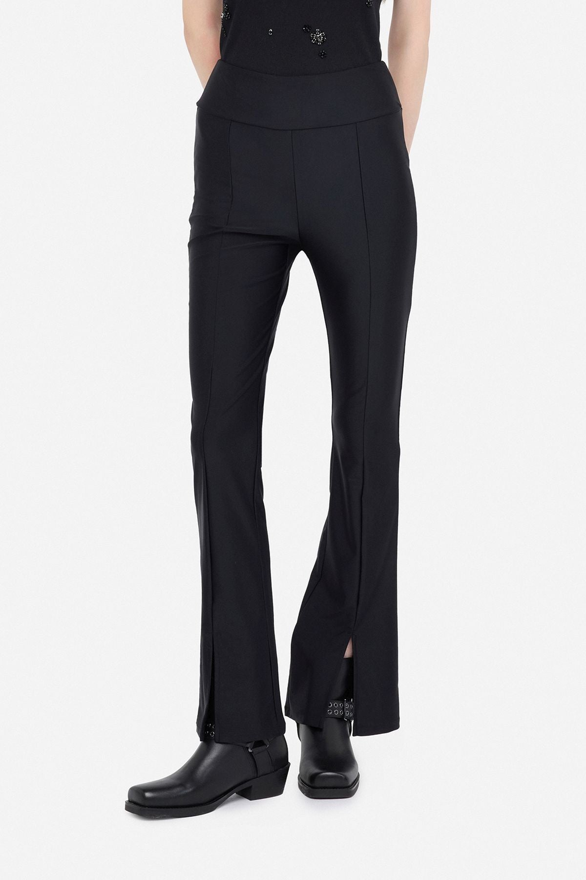 Liu Jo Paçası Yırtmaçlı Likralı Pantolon