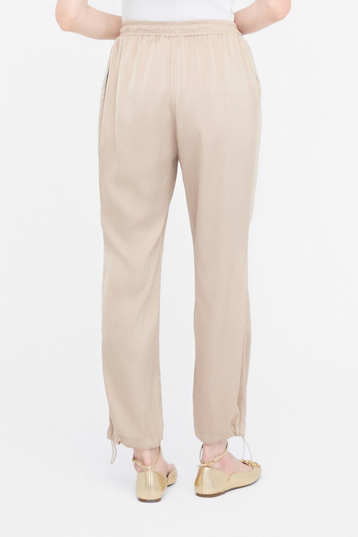 Liu Jo Saten Beli Lastikli Pantolon