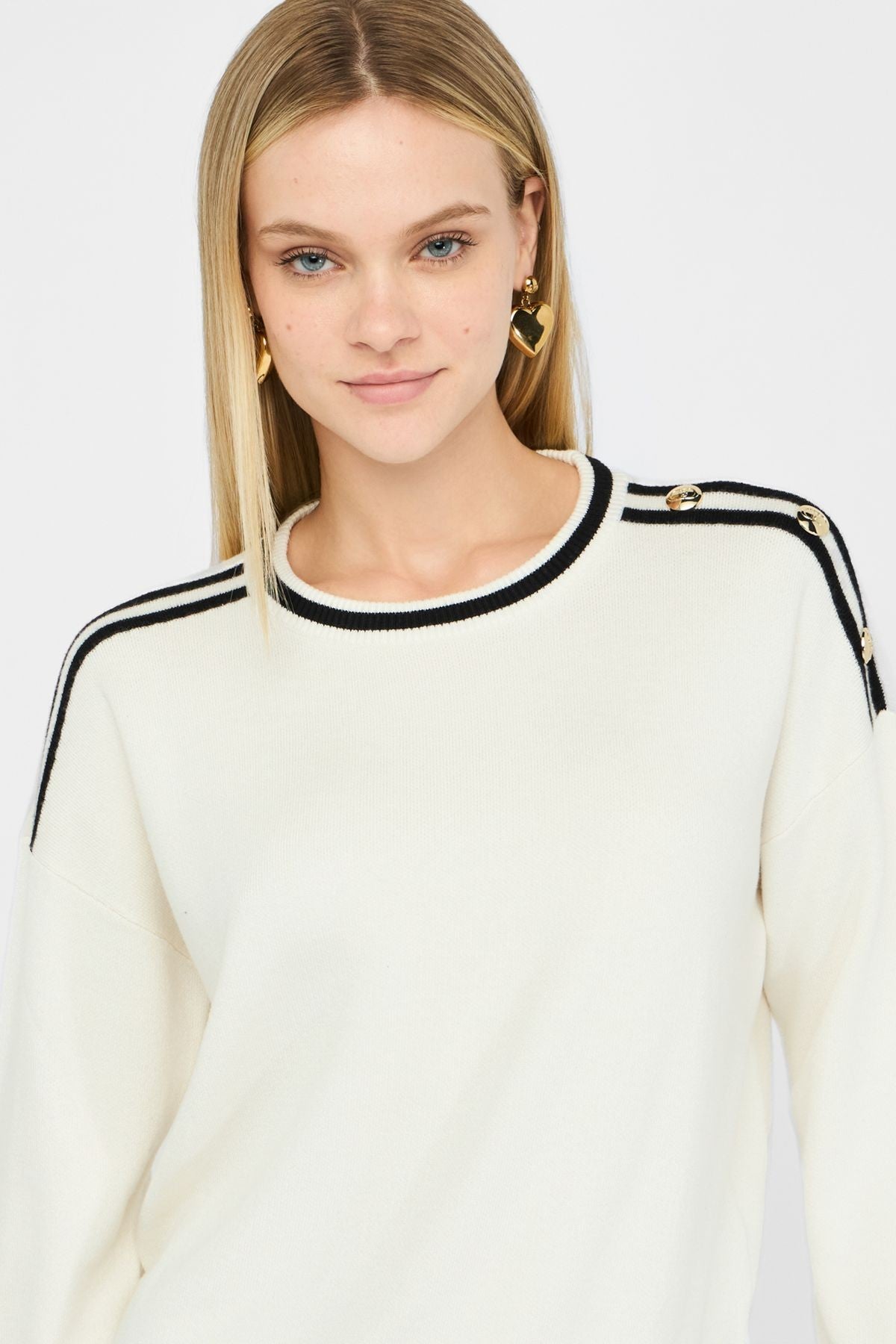 Liu Jo Bisiklet Yaka Triko