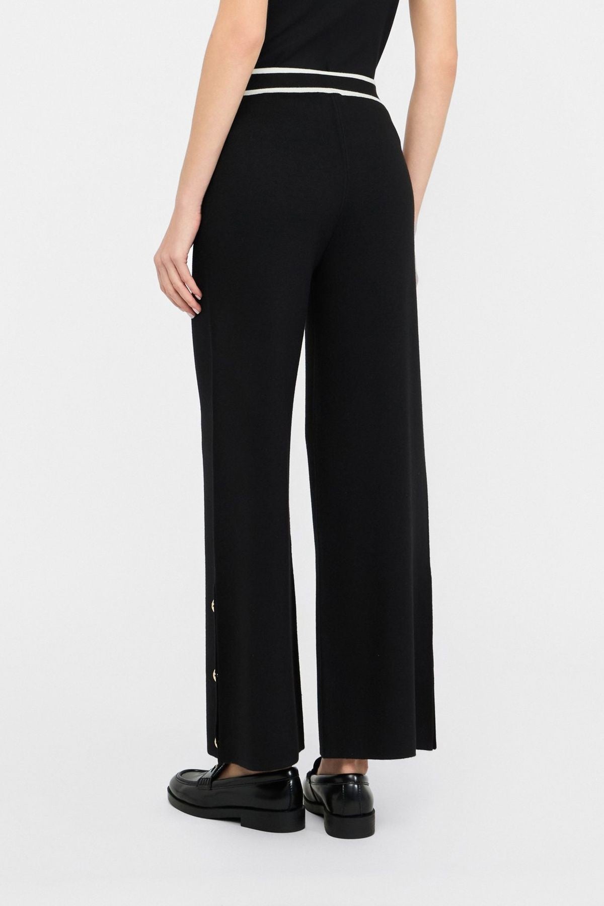 Liu Jo Metral Düğmeli Triko Pantolon