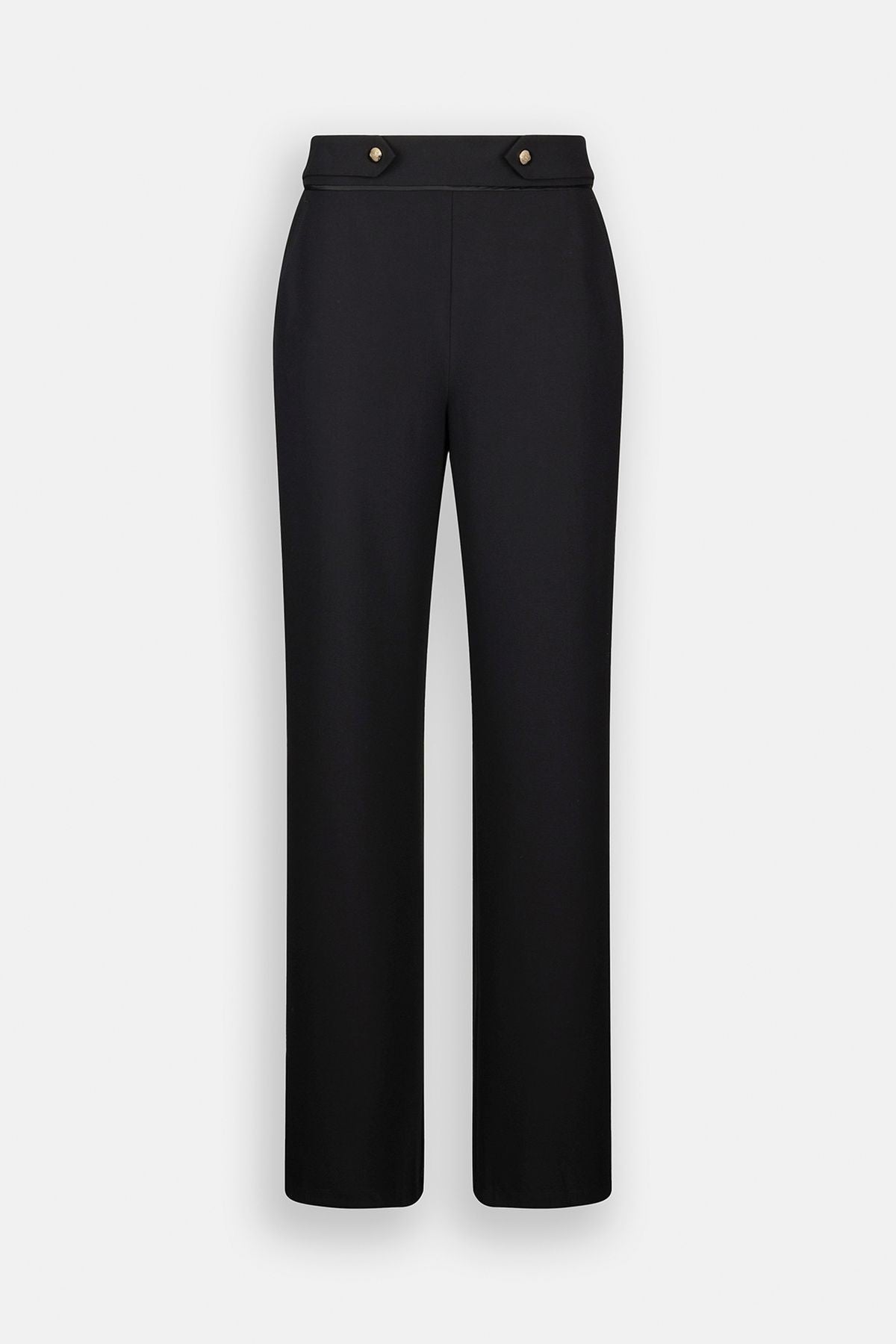 Liu Jo Beli Lastikli Krep pantolon