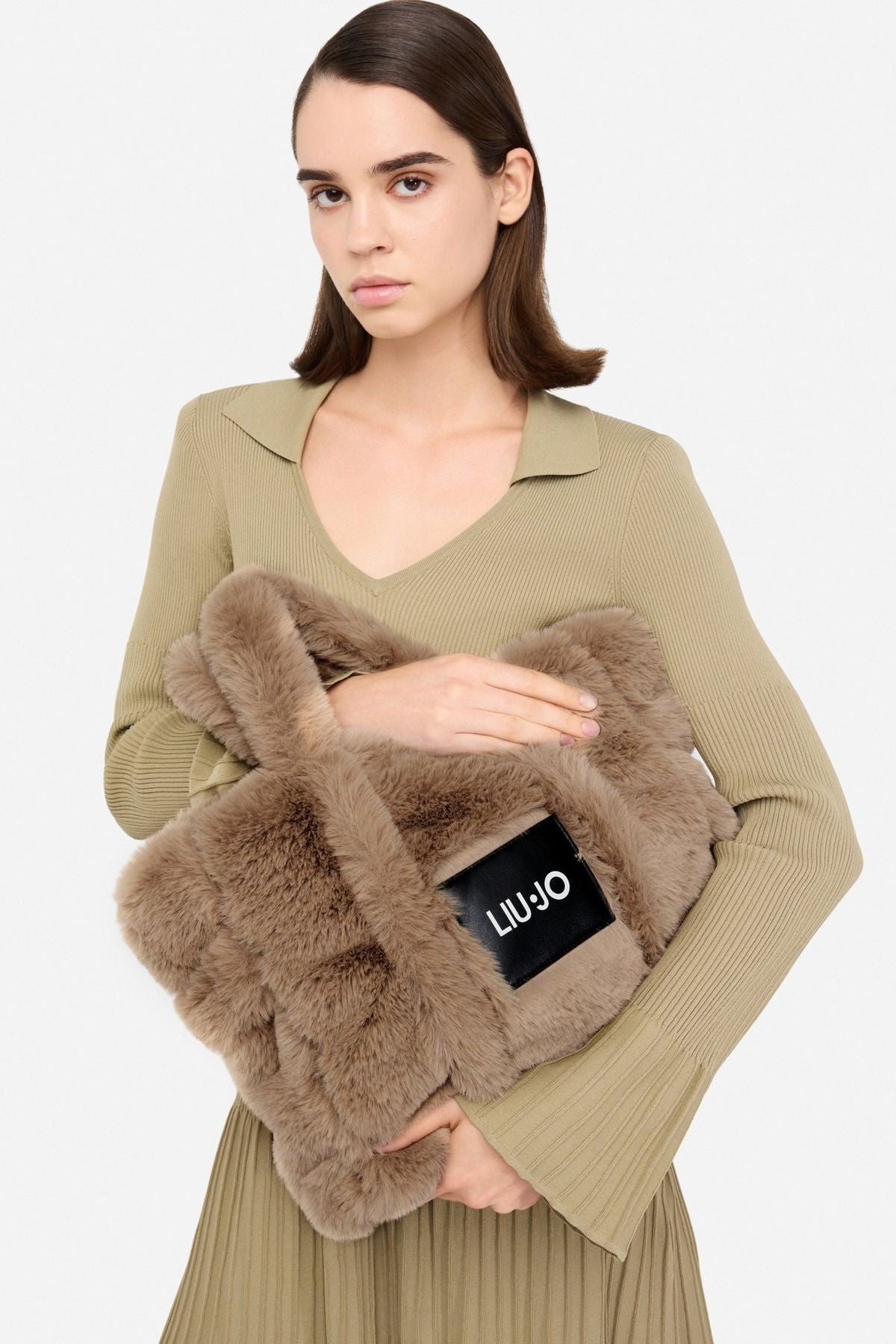 Liu Jo Orta Boy Teddy Çanta