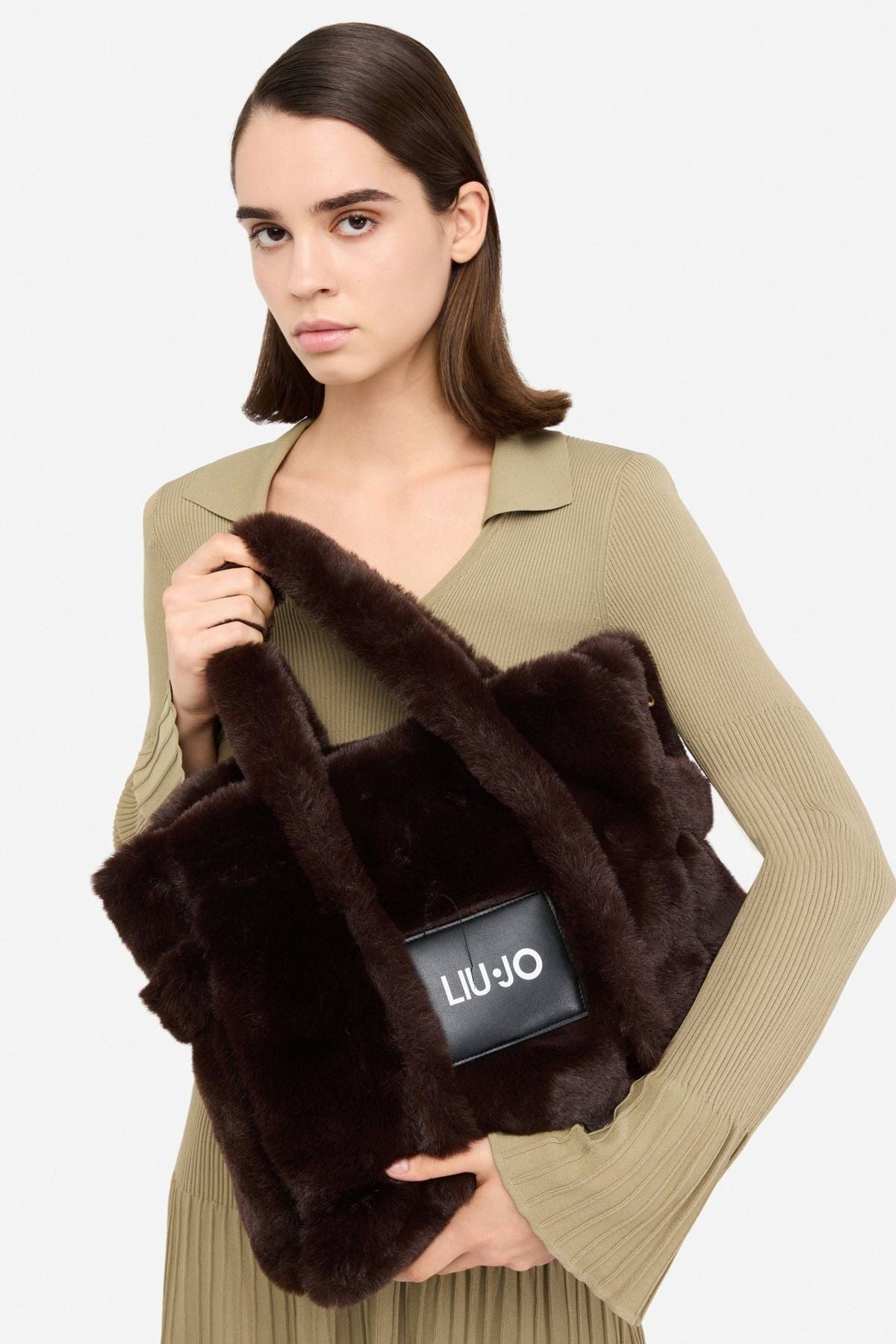 Liu Jo Orta Boy Teddy Çanta