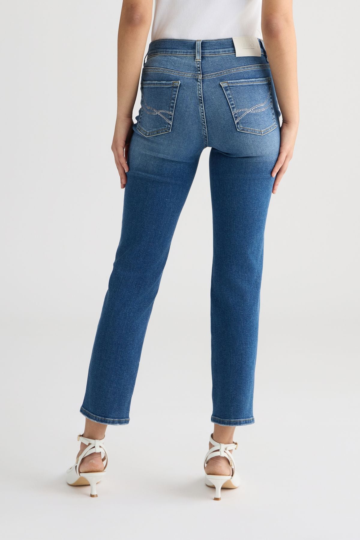 Liu Jo Slim Fit Kısa Paça Jean