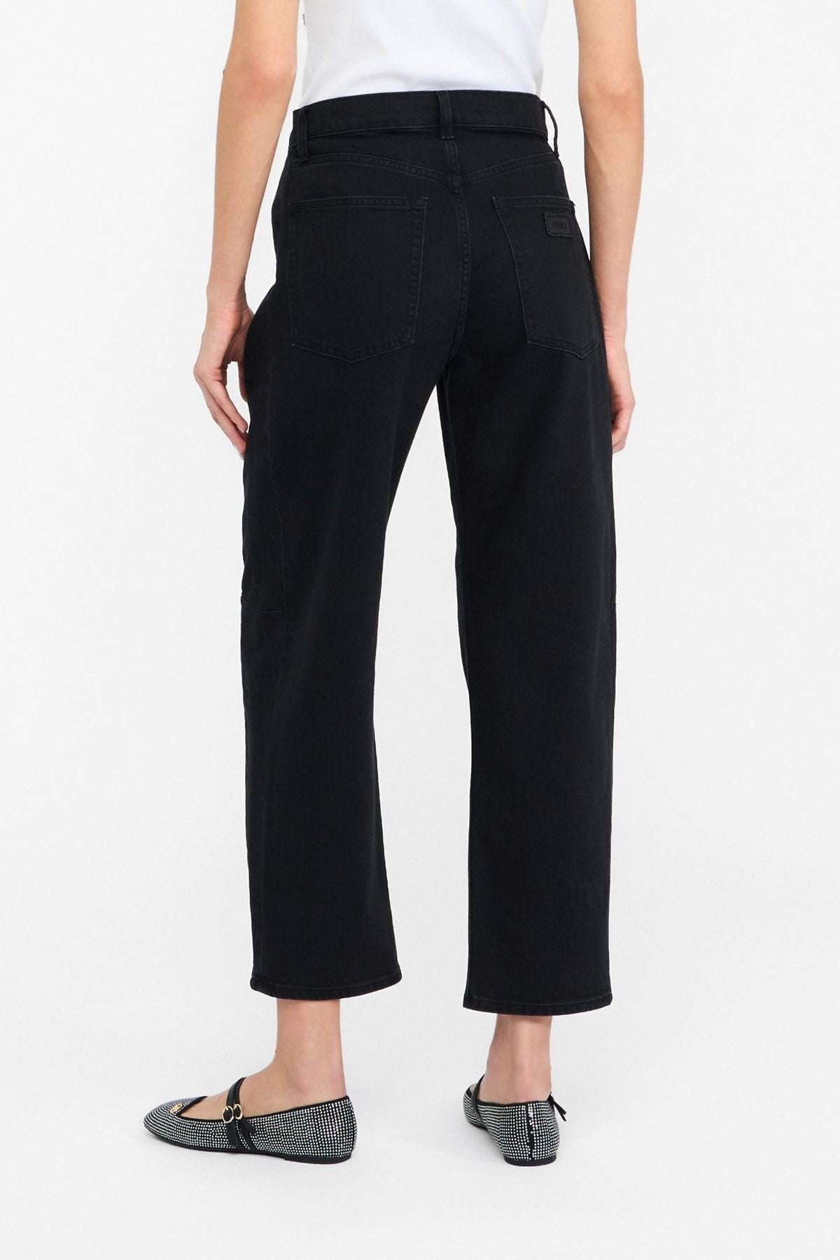 Liu Jo Cepleri Taşlı Boyfriend Jean