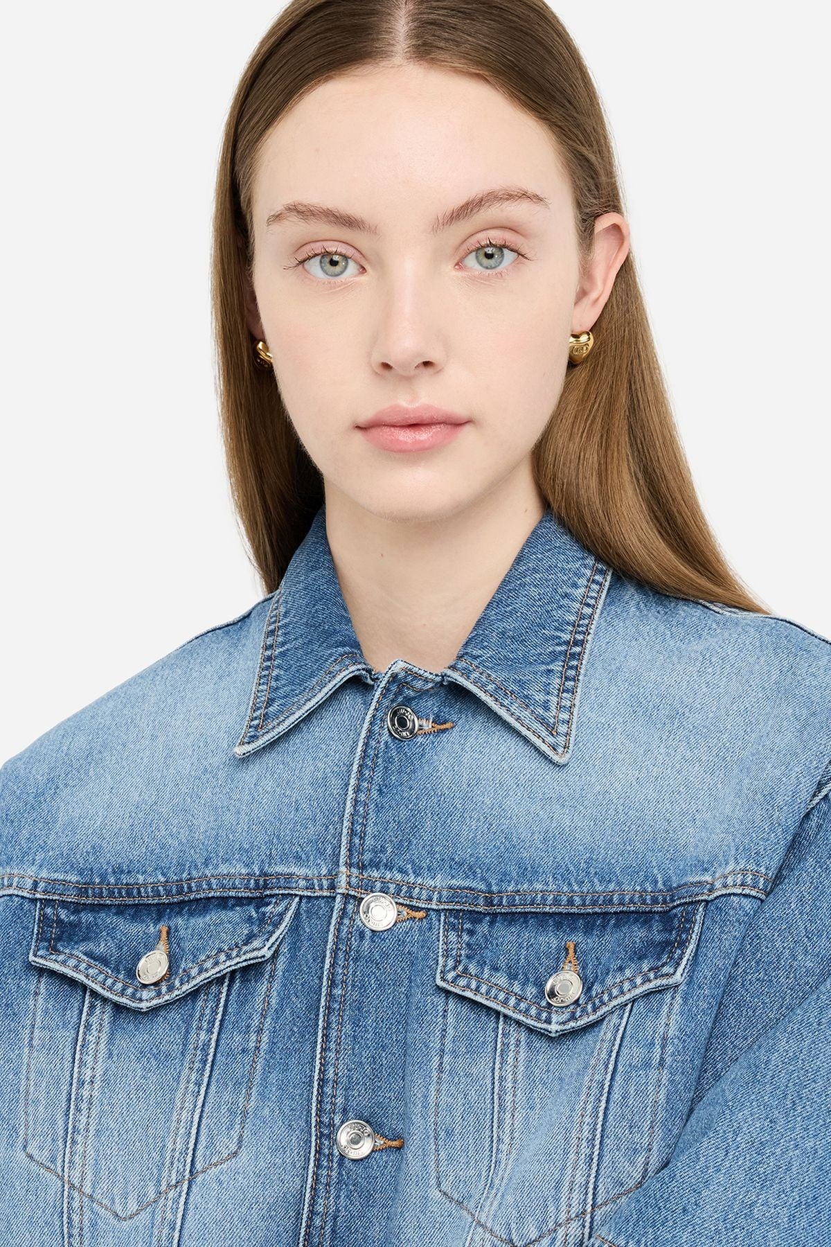 Liu Jo İçi Kapitone Denim Ceket