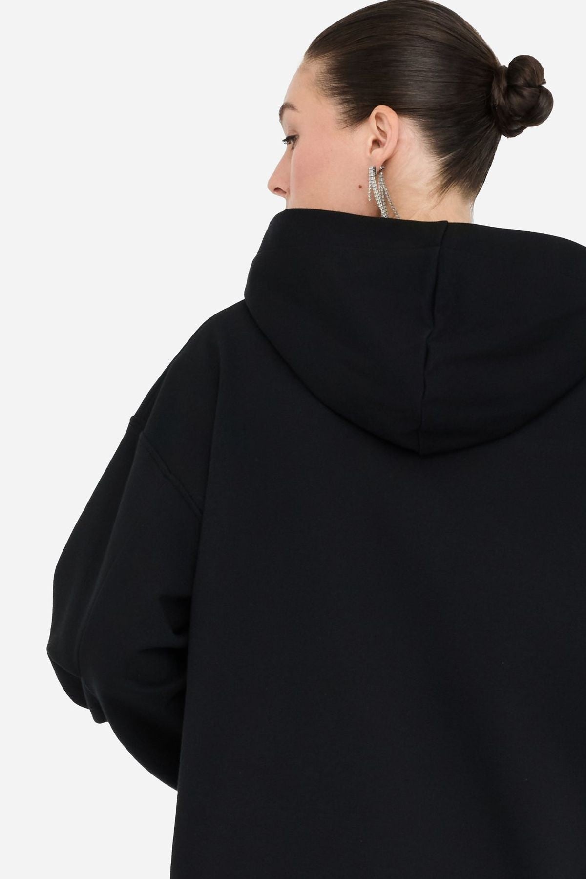 Liu Jo Oversize Taş Aplikeli Sweatshirt