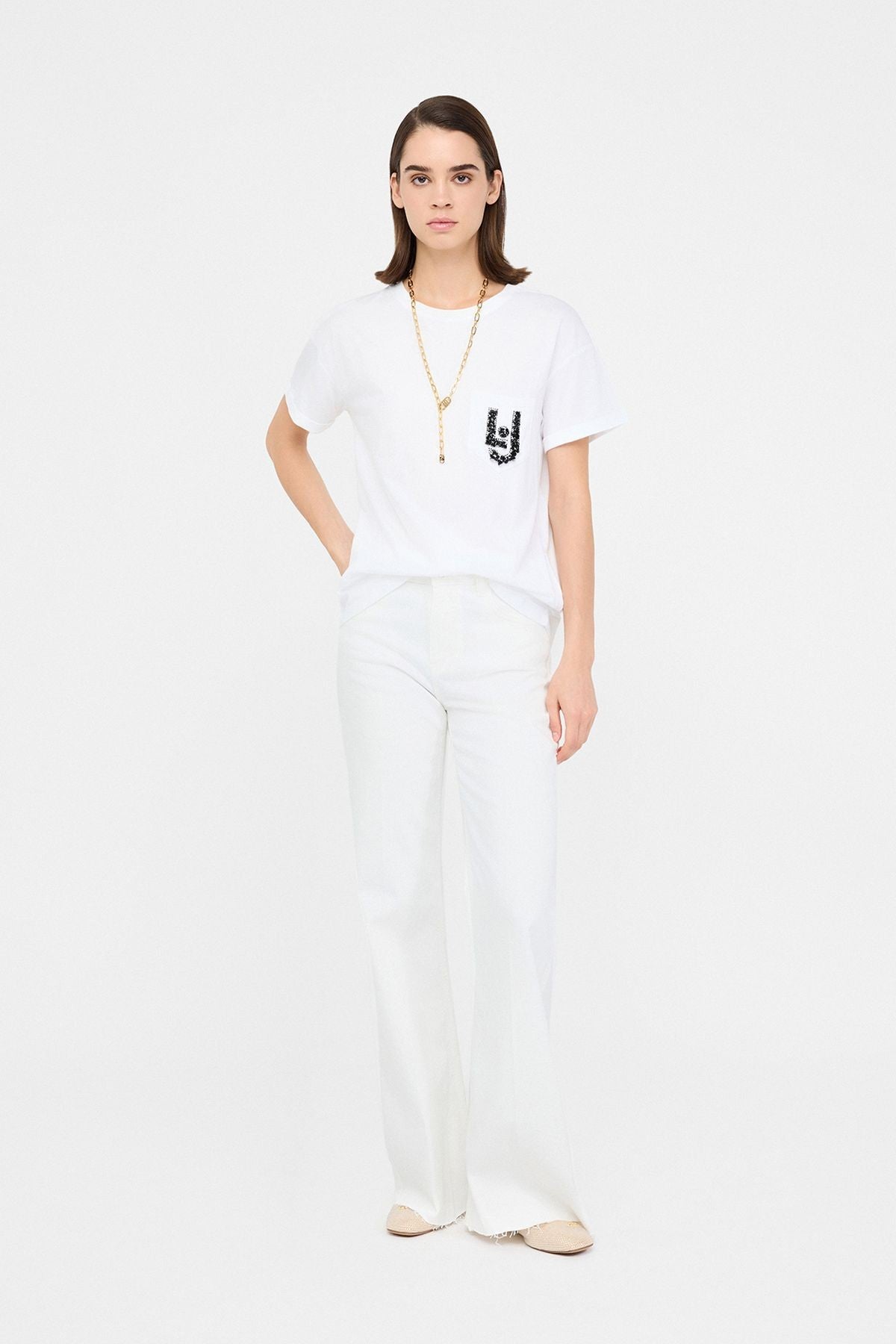 Liu Jo Cebi Logolu T.shirt