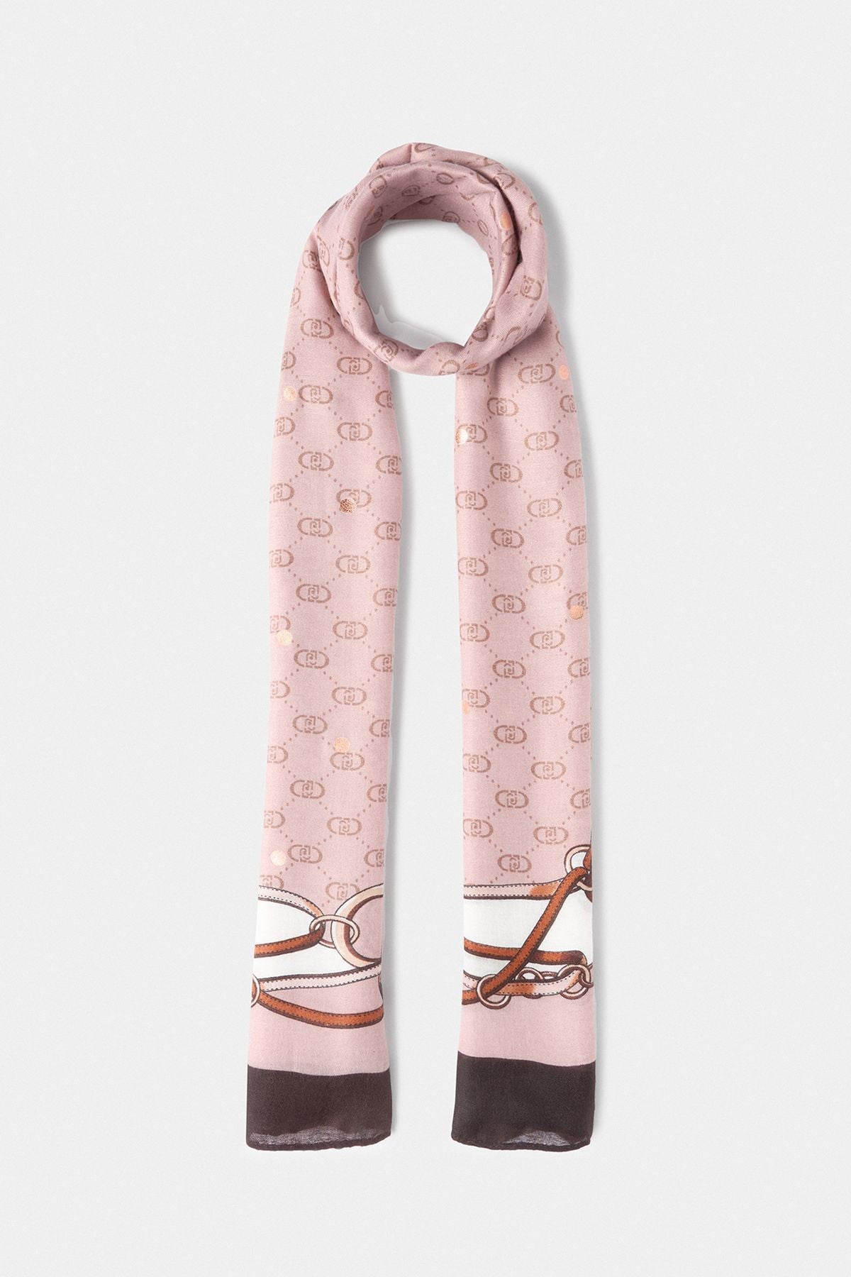 Liu Jo Logolu Ve Grafik Desenli Fular