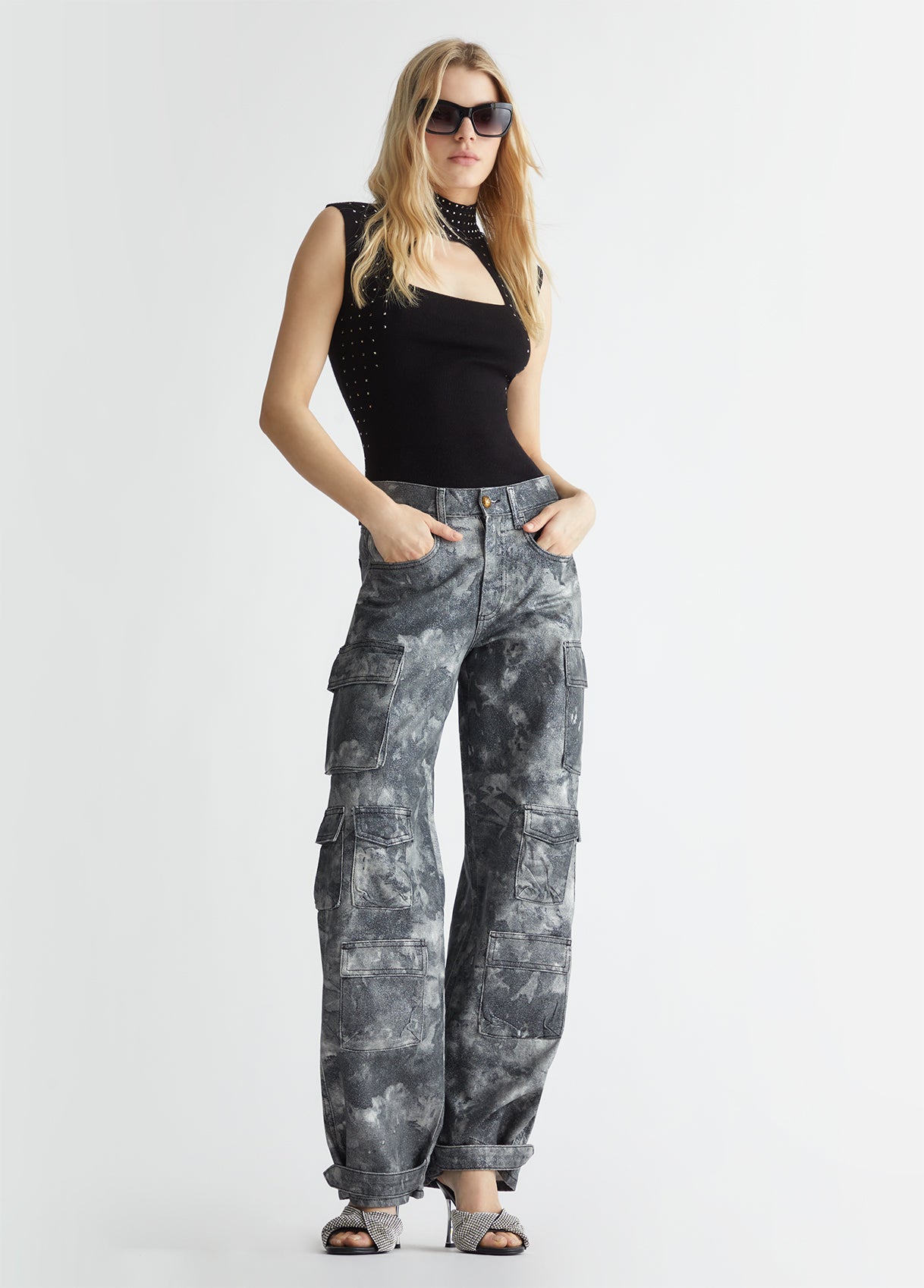 Liu Jo Kamuflaj Pantolon