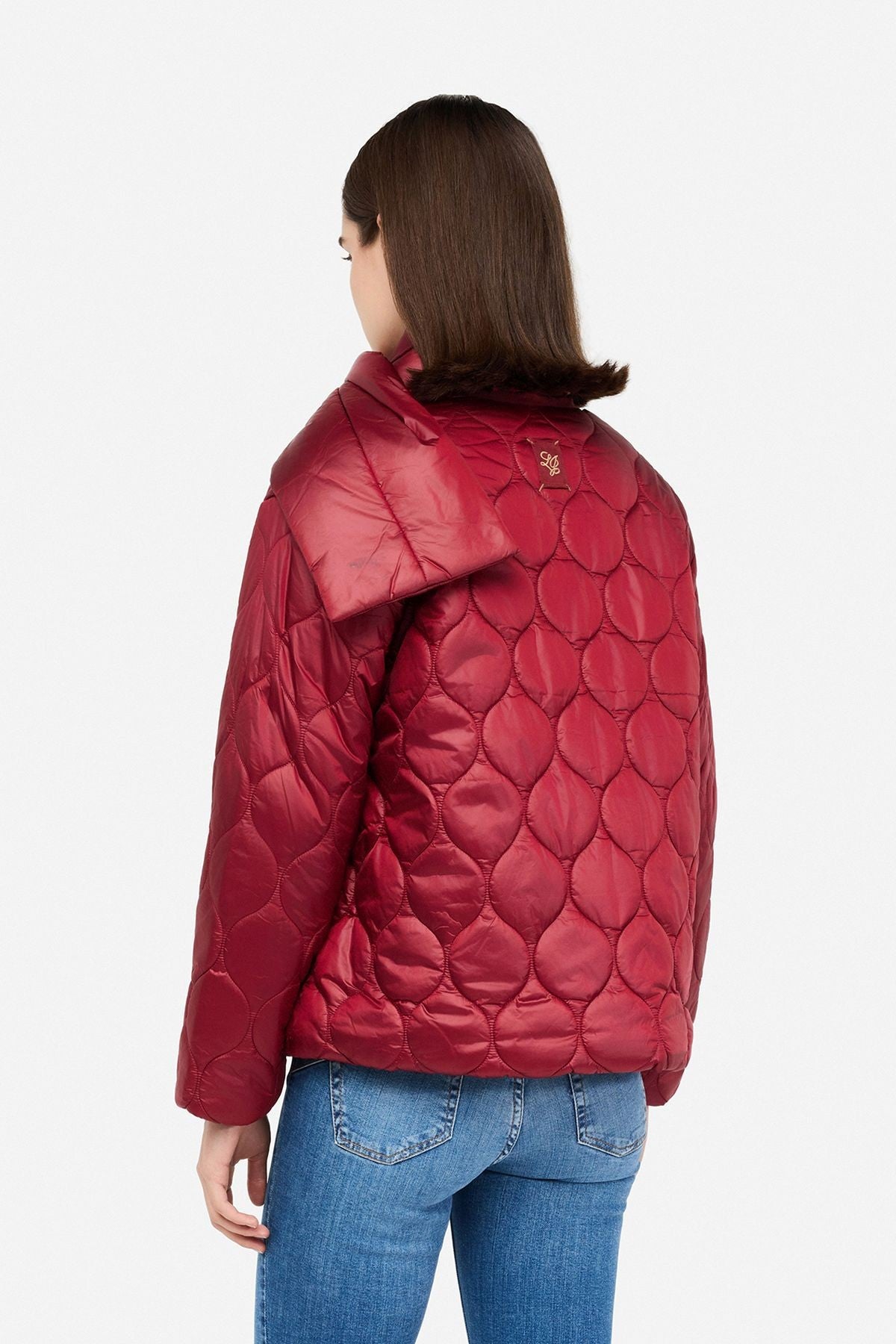 Liu Jo Atkılı Kapitone Mont