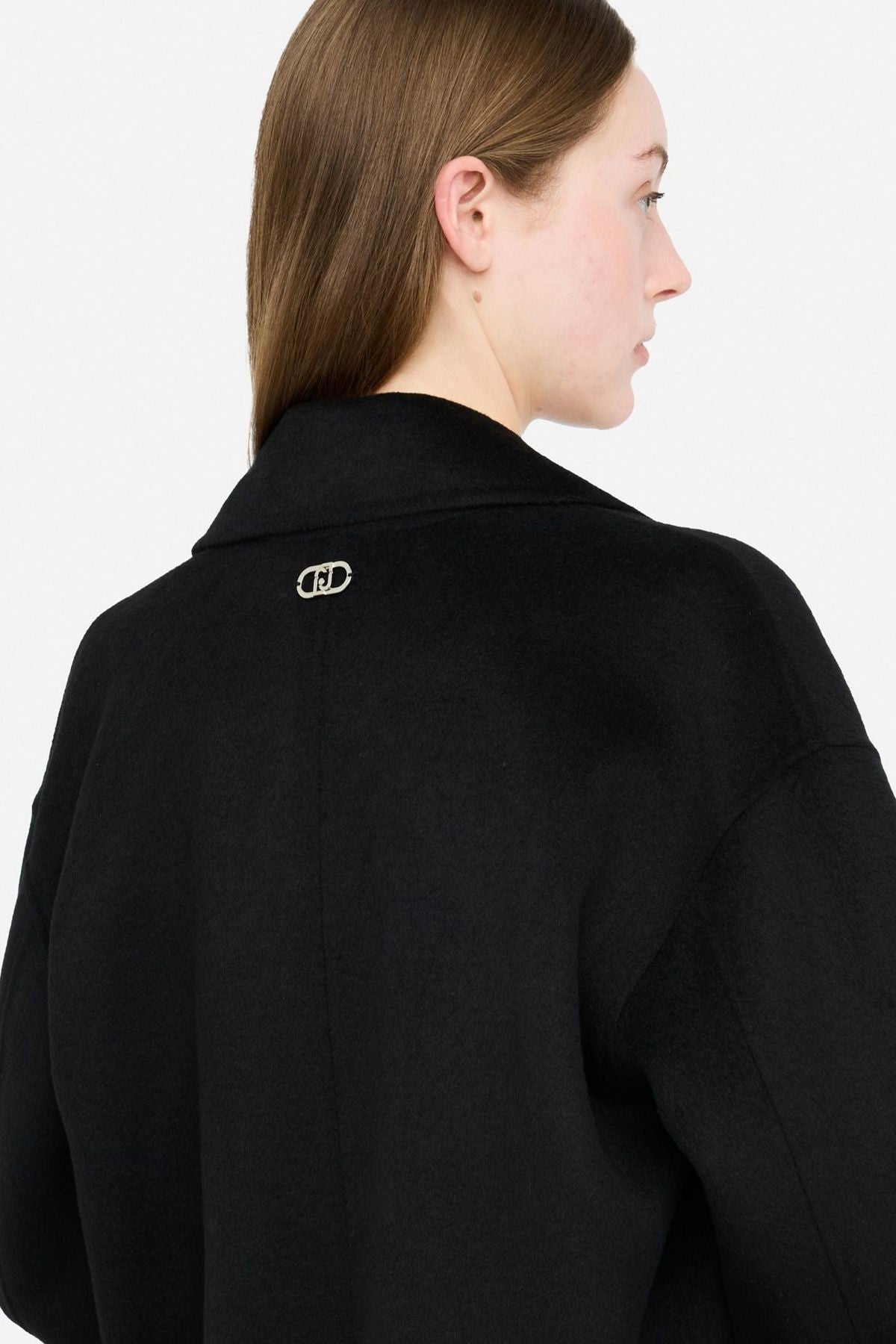 Liu Jo Yakası Taş İşlemeli Kaban