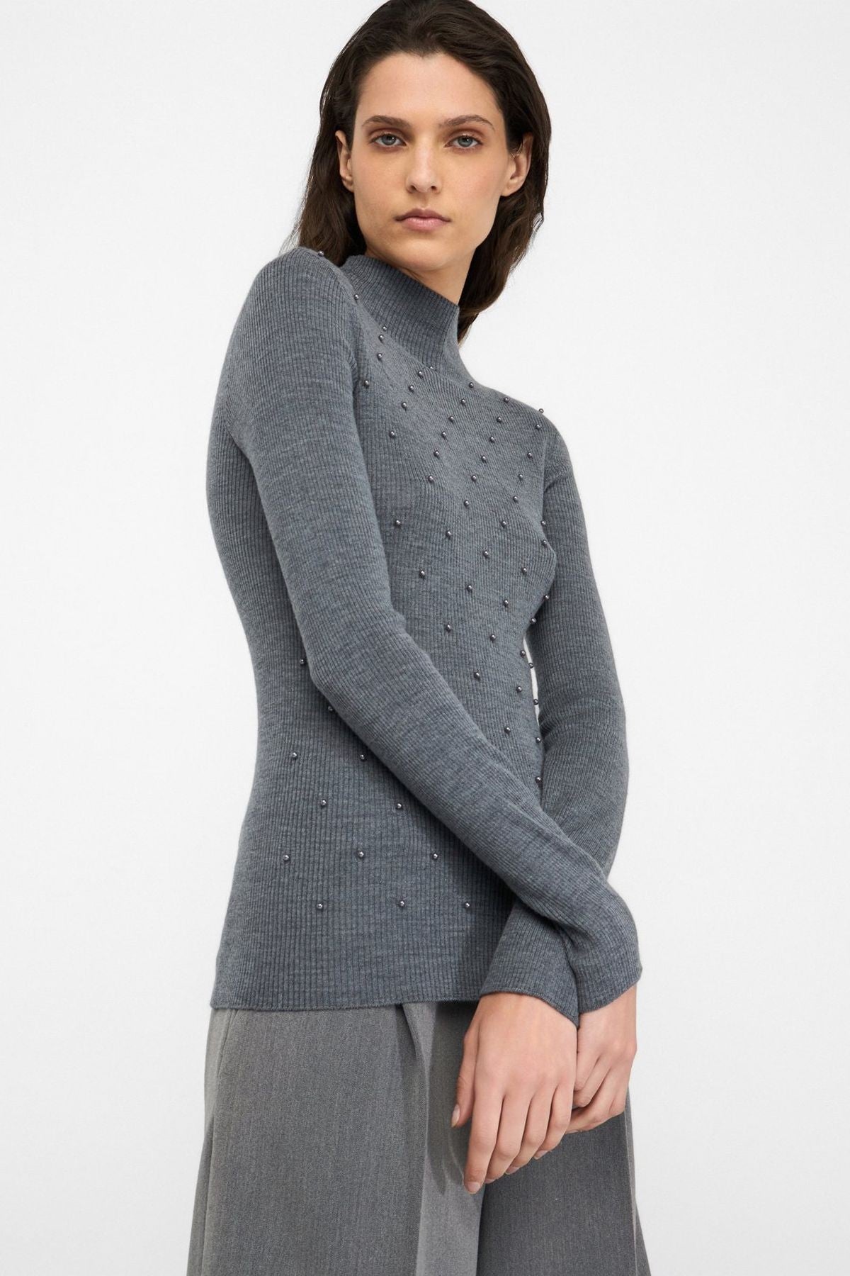 Liu Jo Boncuk Aplikelii Yün Triko