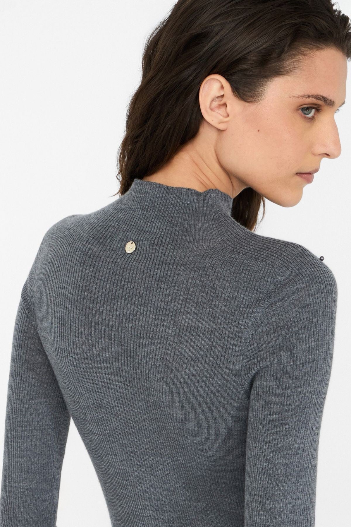 Liu Jo Boncuk Aplikelii Yün Triko