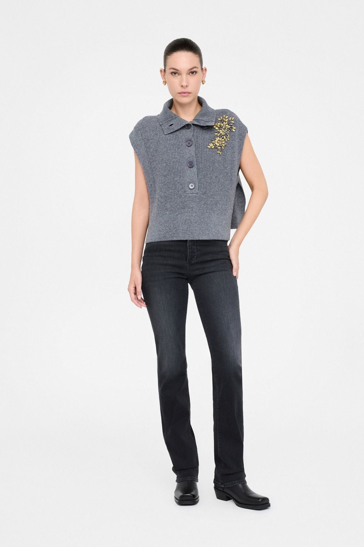 Liu Jo Taşlı Süveter